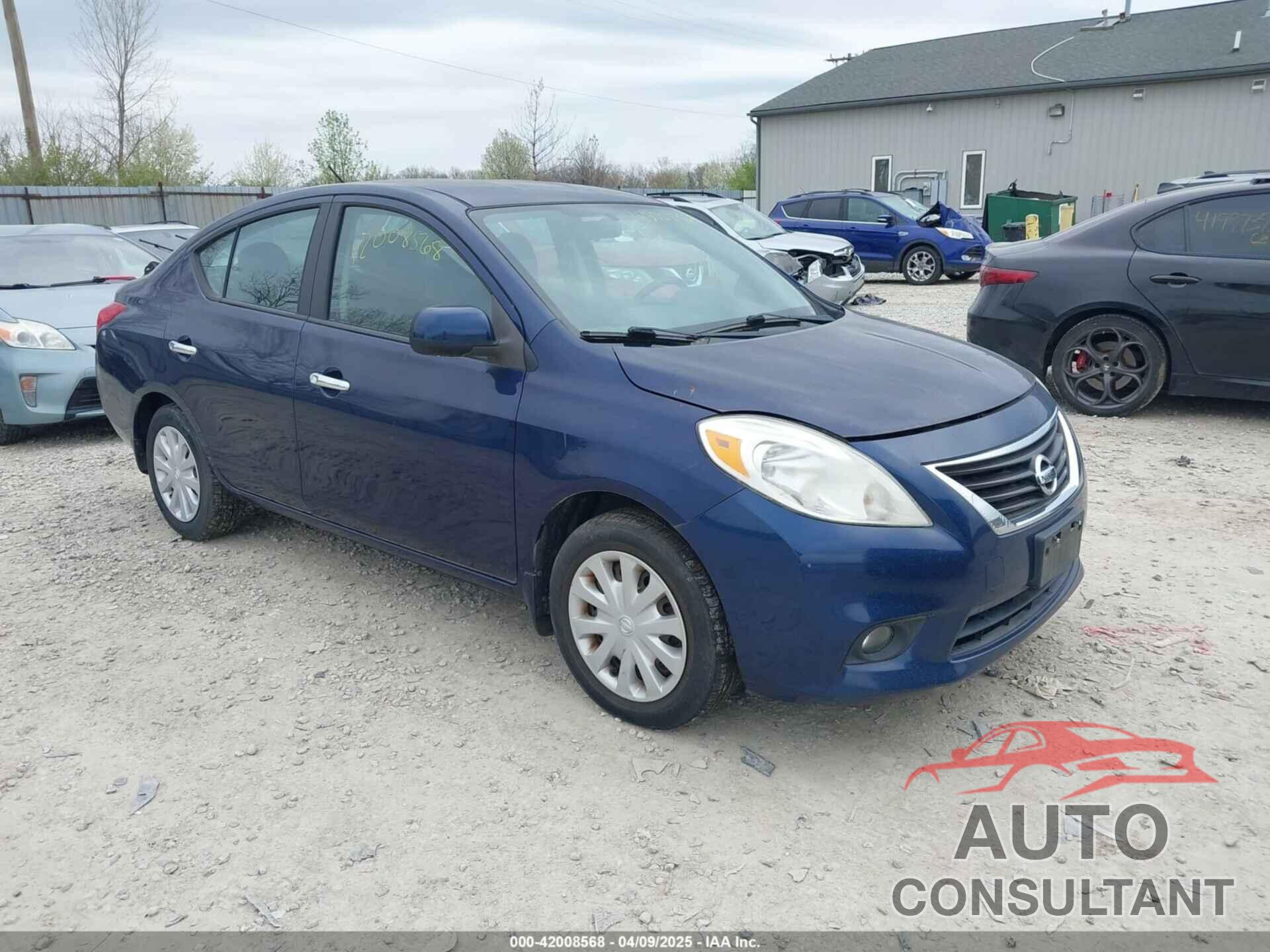 NISSAN VERSA 2012 - 3N1CN7AP9CL943971