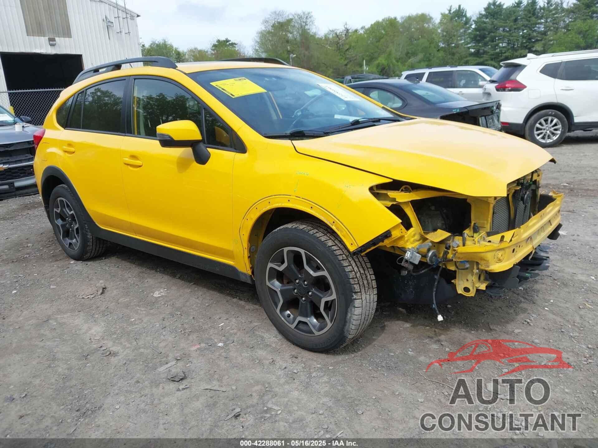 SUBARU XV CROSSTREK 2015 - JF2GPADC2F8242935