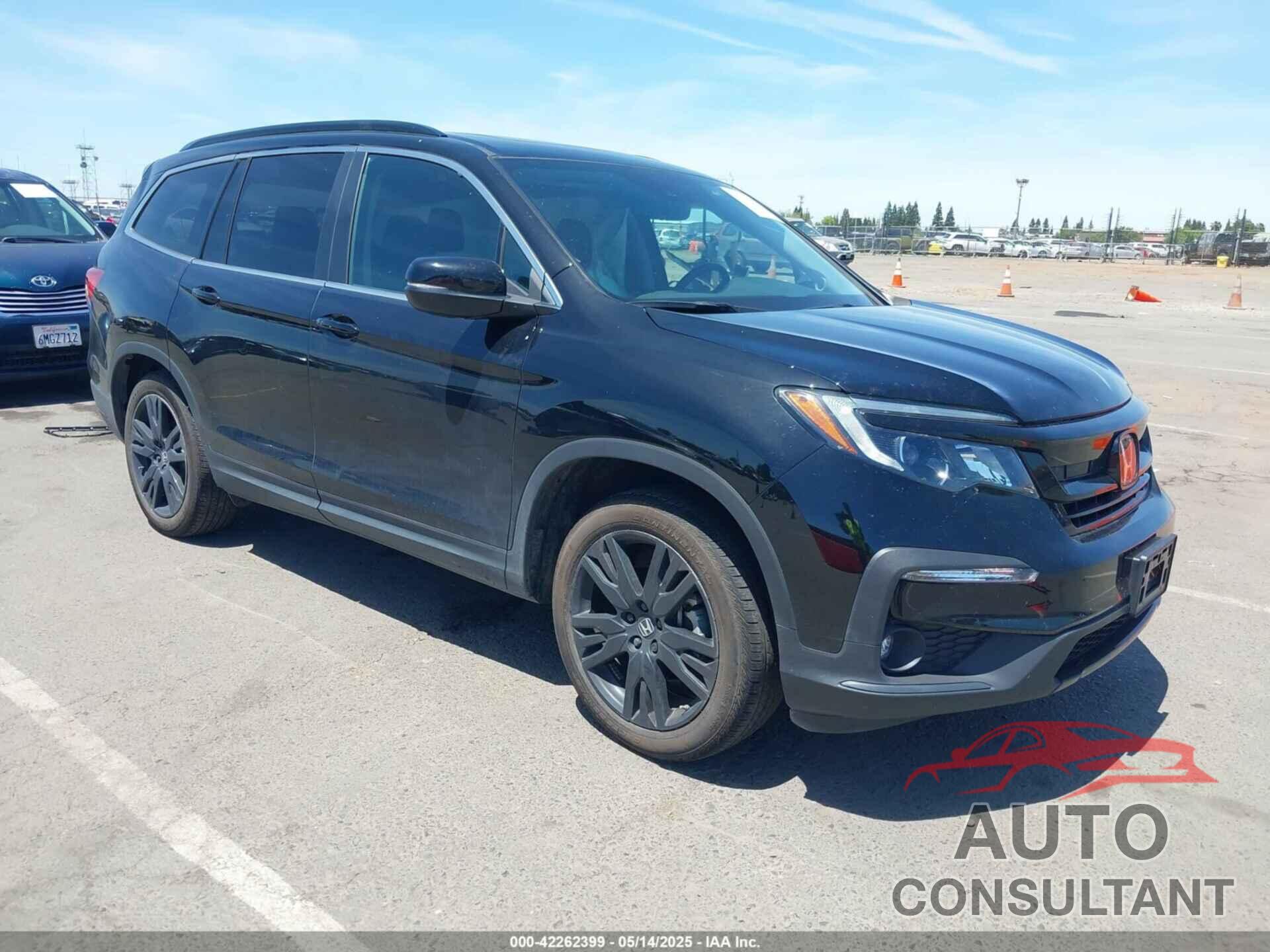 HONDA PILOT 2022 - 5FNYF5H26NB011002