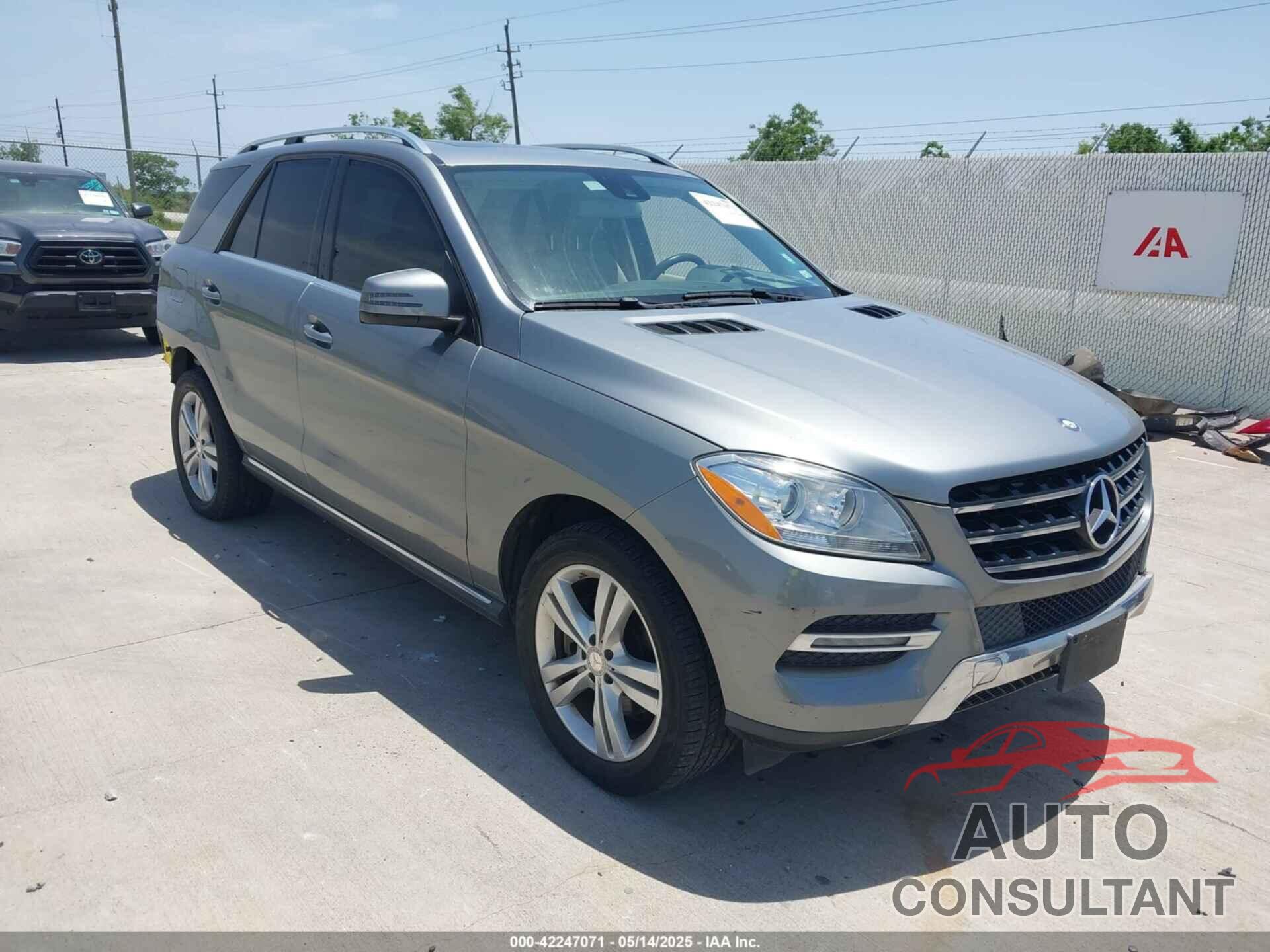 MERCEDES-BENZ ML 350 2014 - 4JGDA5HB5EA429102