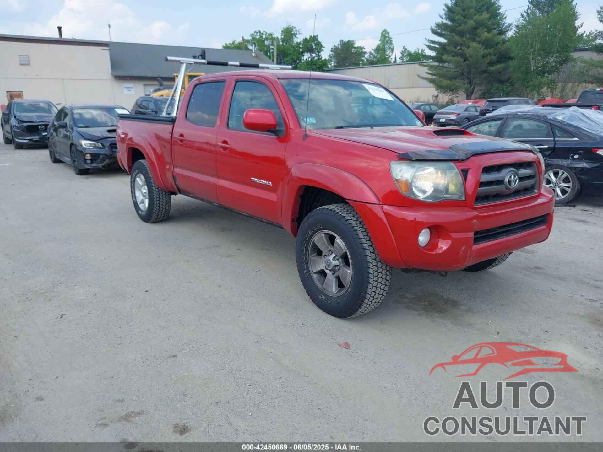 TOYOTA TACOMA 2010 - 5TEMU4FN9AZ721709