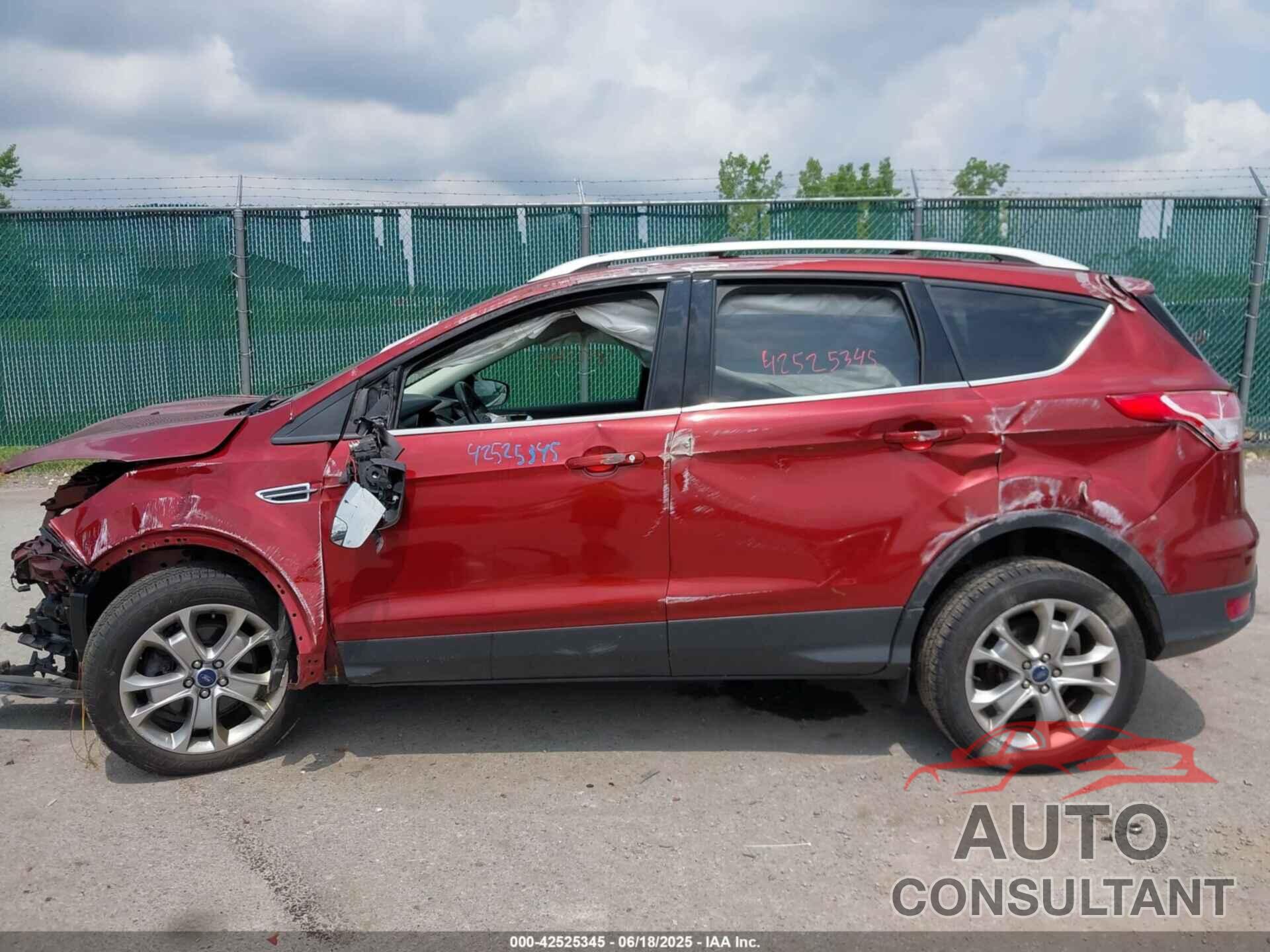 FORD ESCAPE 2014 - 1FMCU9J93EUB41966