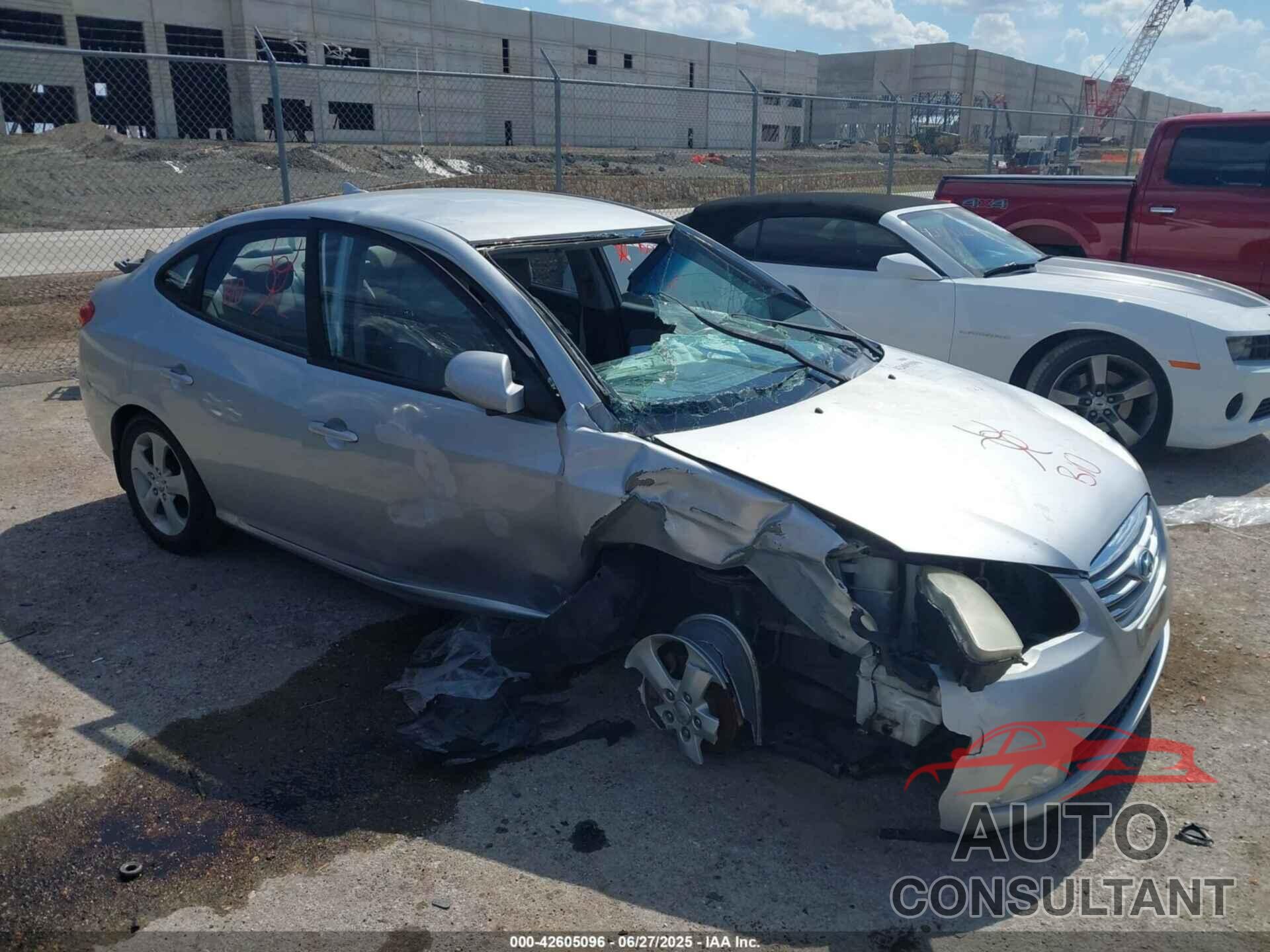 HYUNDAI ELANTRA 2010 - KMHDU4AD2AU177962
