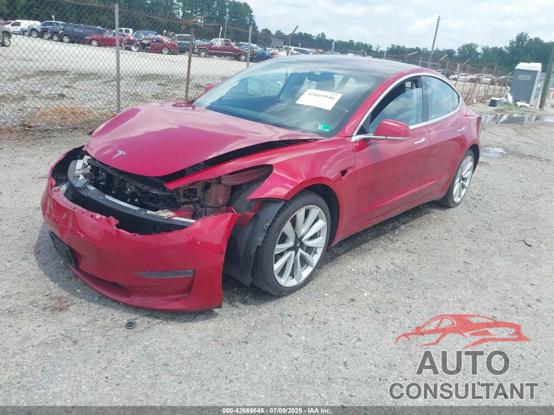 TESLA MODEL 3 2018 - 5YJ3E1EB2JF133392