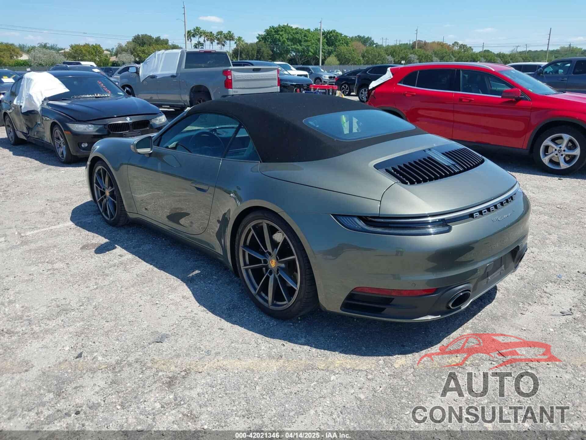 PORSCHE 911 2020 - WP0CB2A97LS263238