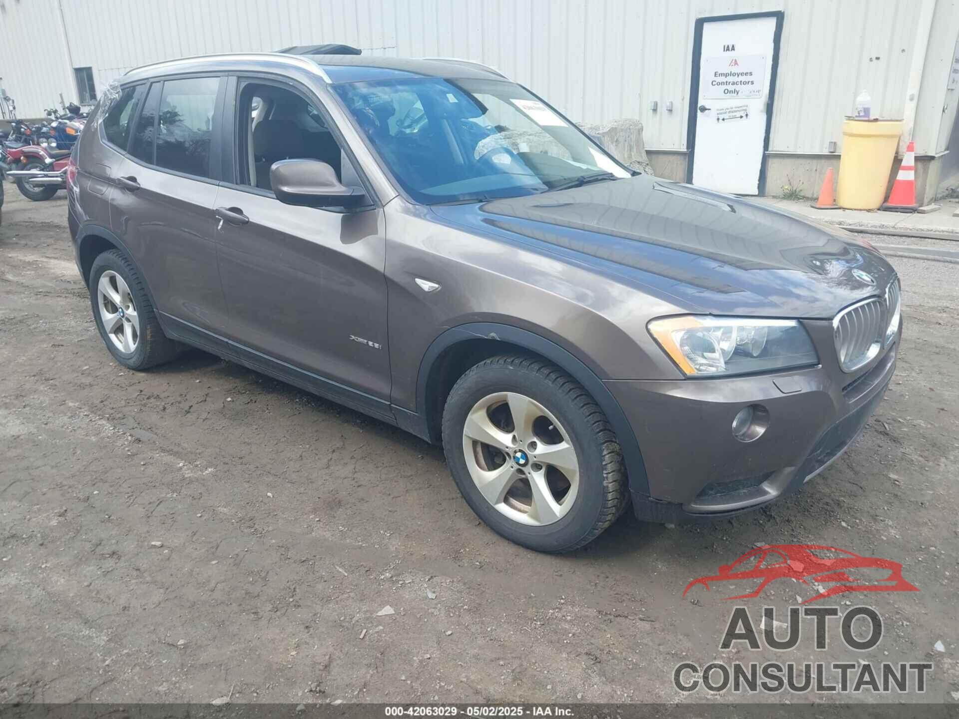 BMW X3 2011 - 5UXWX5C52BL707983