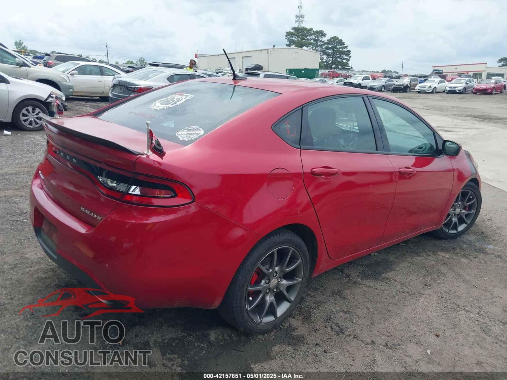 DODGE DART 2013 - 1C3CDFBA1DD295459