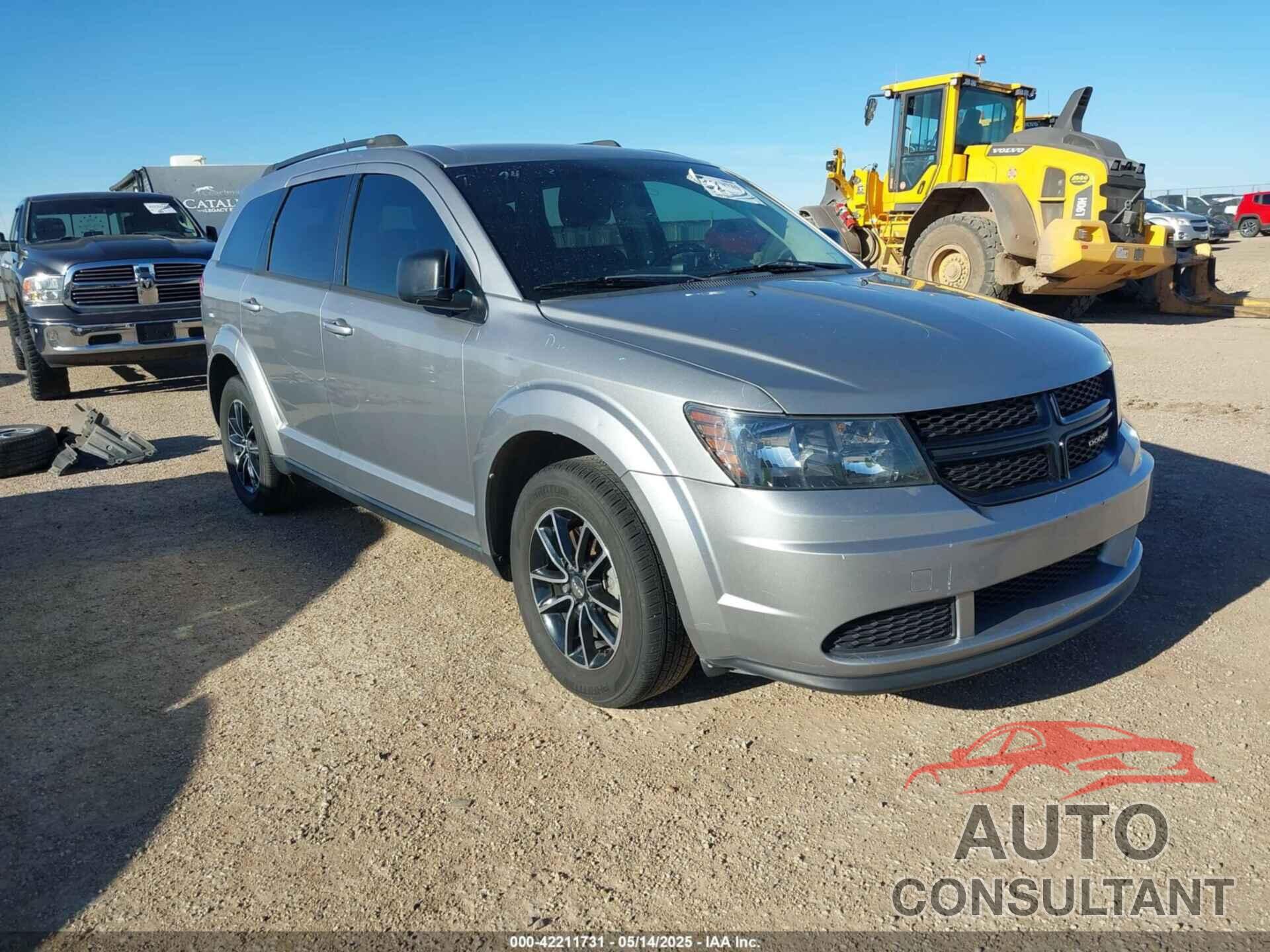DODGE JOURNEY 2017 - 3C4PDCAB8HT573585