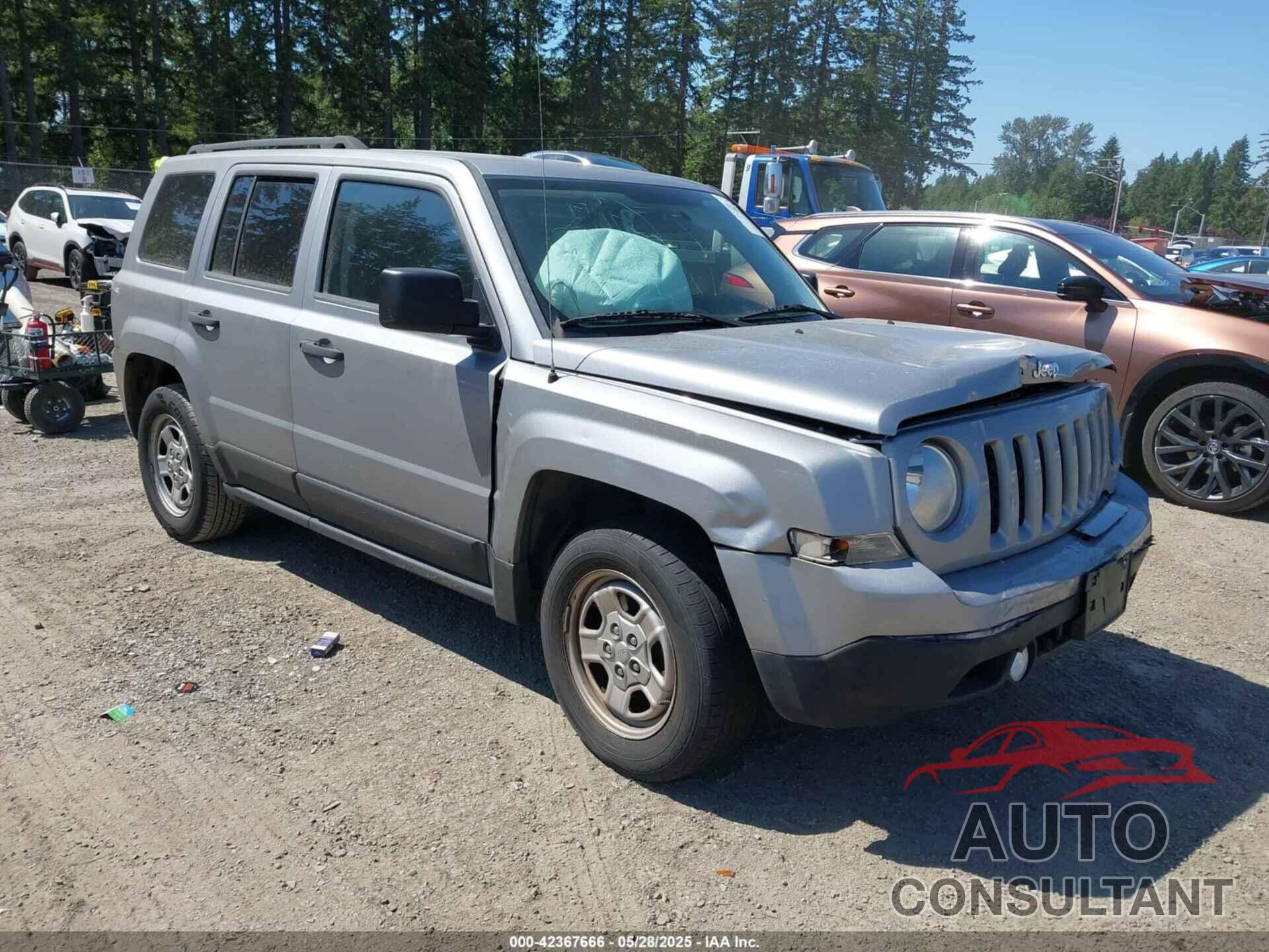JEEP PATRIOT 2014 - 1C4NJPBB9ED825125
