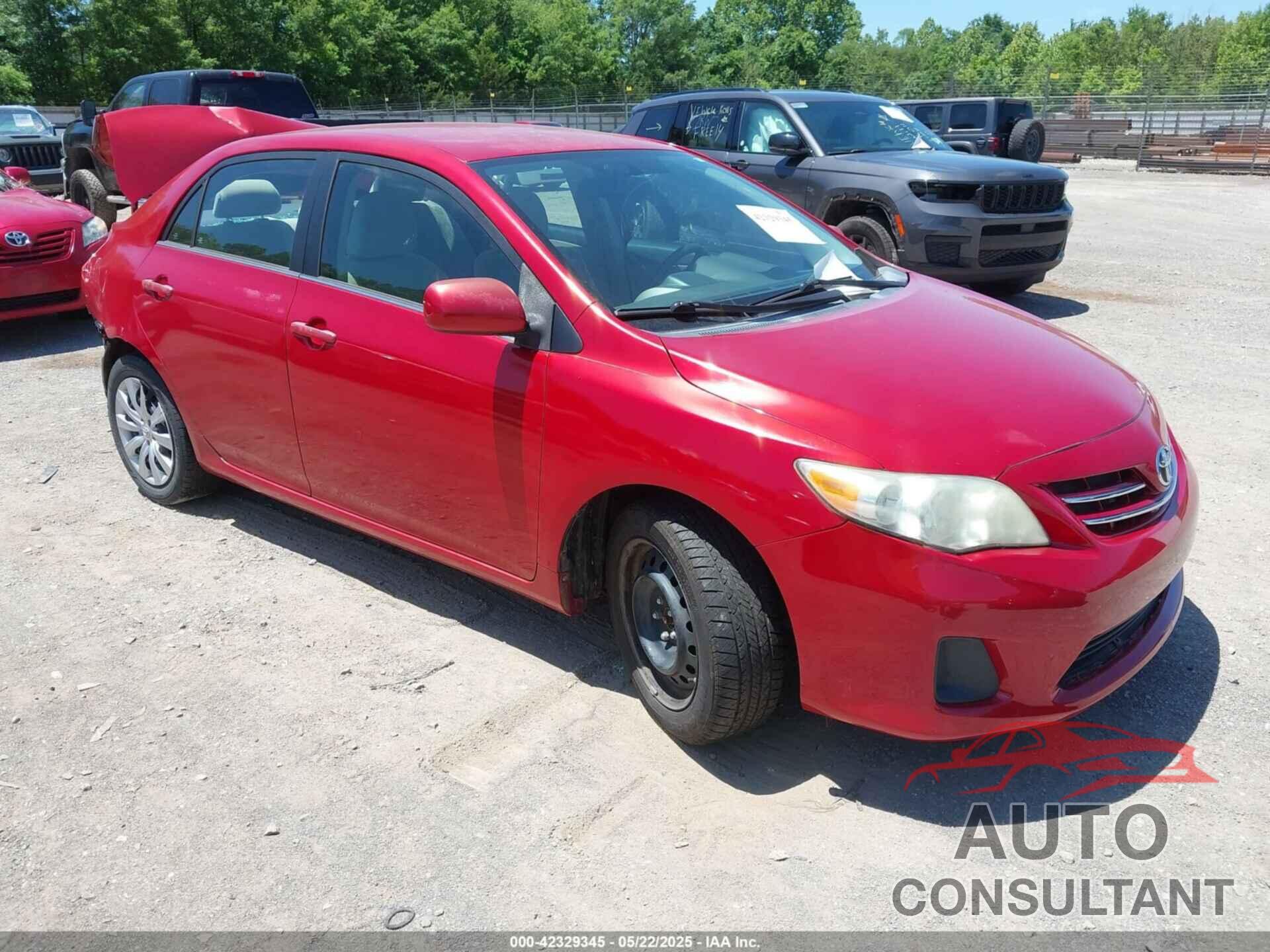 TOYOTA COROLLA 2013 - 5YFBU4EE1DP183624