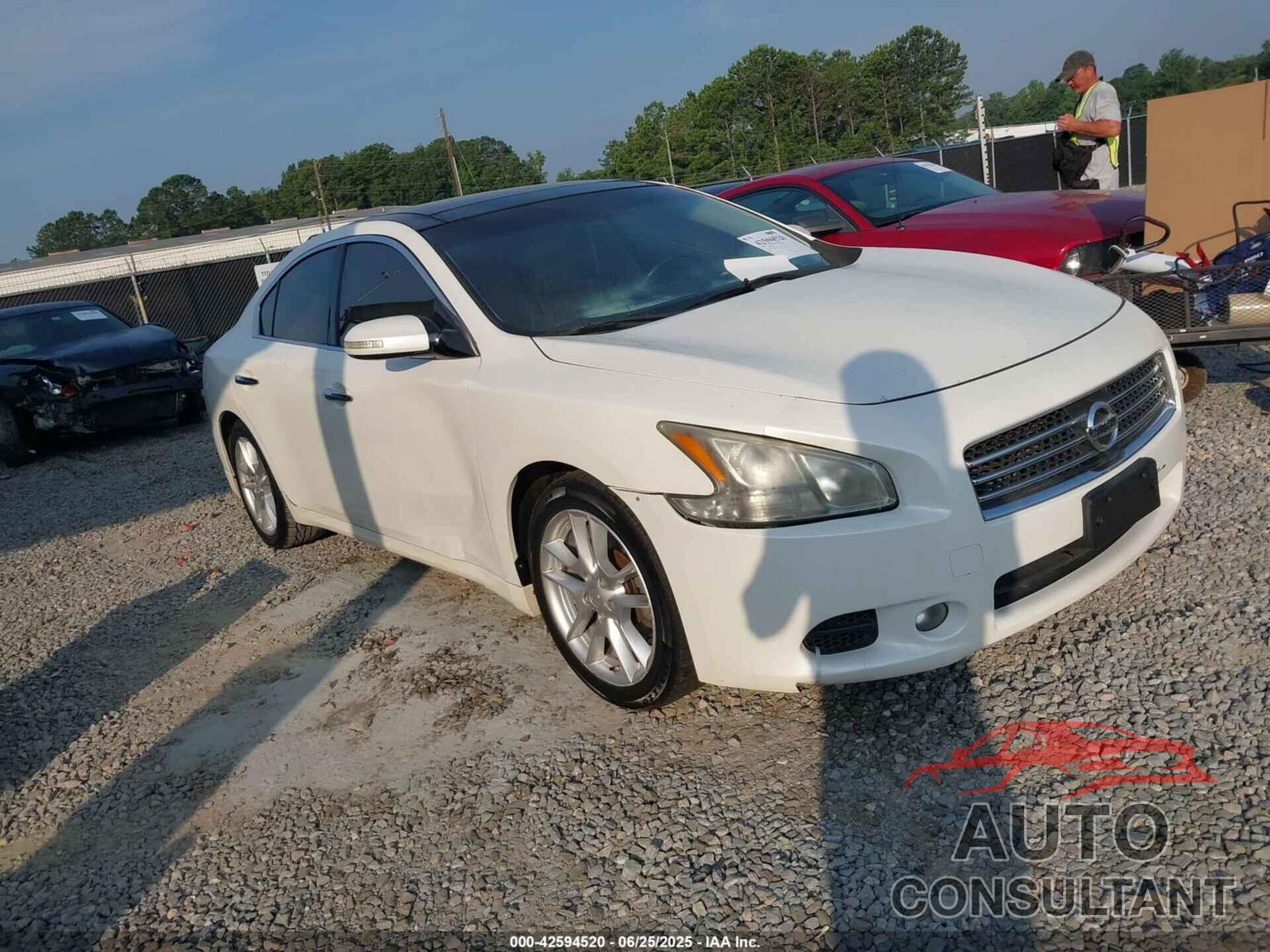 NISSAN MAXIMA 2011 - 1N4AA5APXBC852843