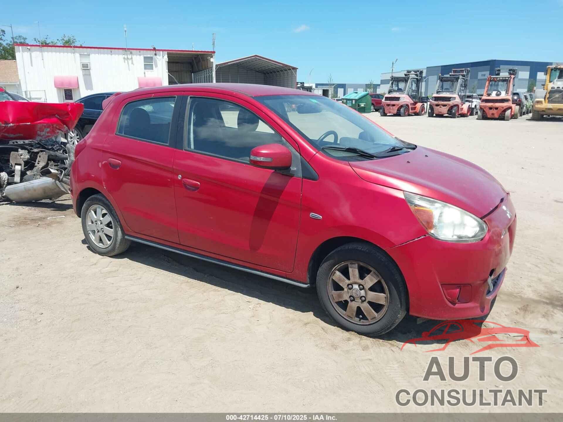 MITSUBISHI MIRAGE 2015 - ML32A4HJ6FH041773