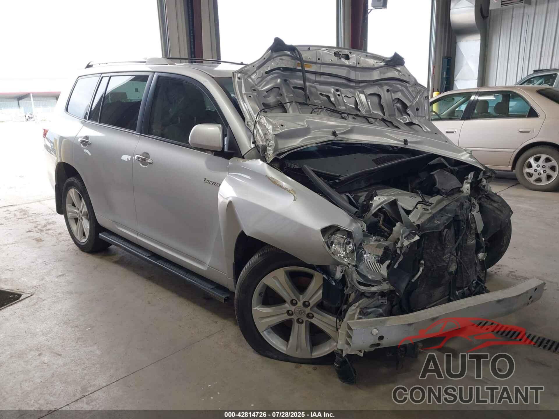 TOYOTA HIGHLANDER 2010 - JTEDK3EH8A2165050