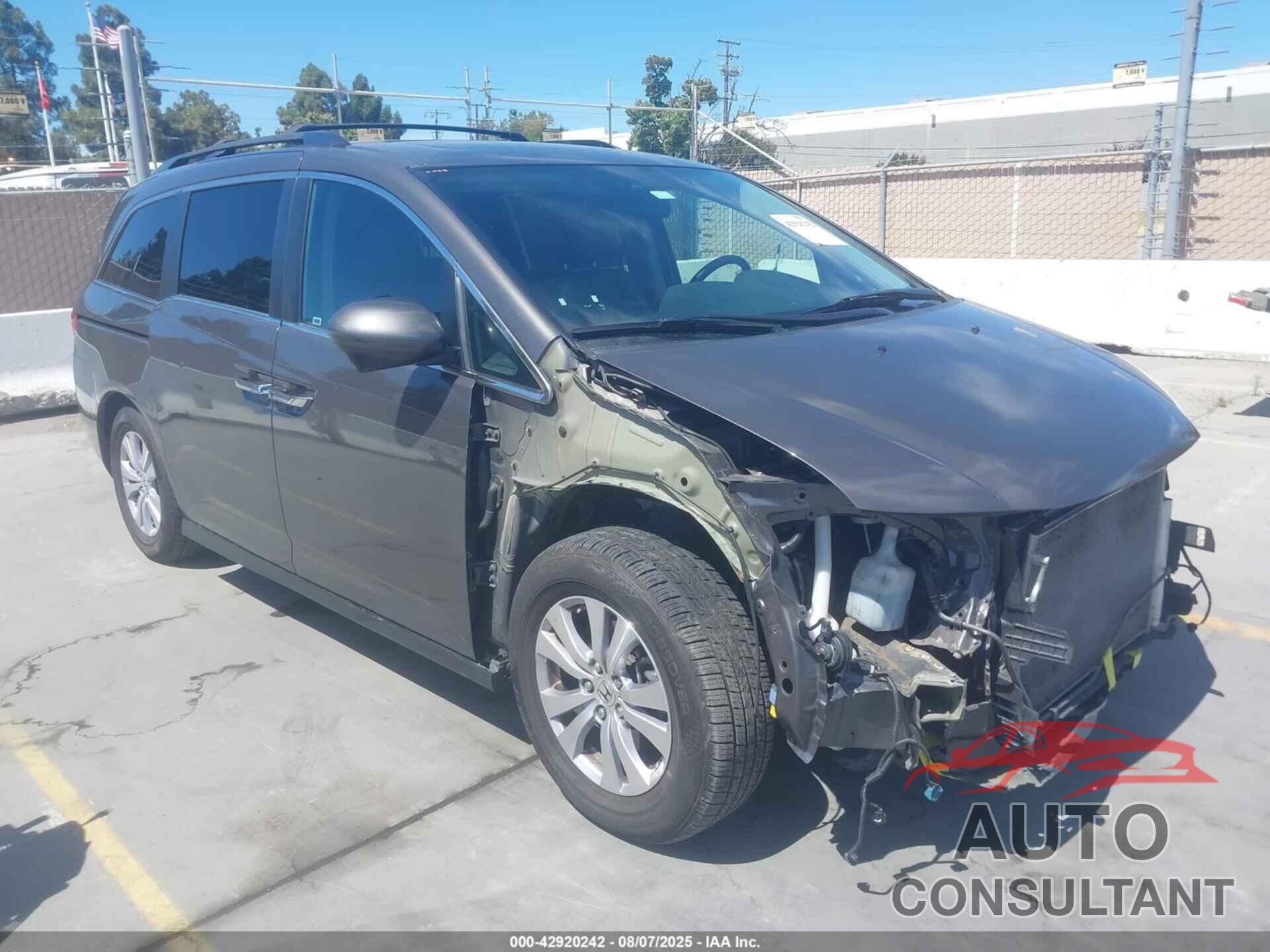 HONDA ODYSSEY 2016 - 5FNRL5H6XGB087230