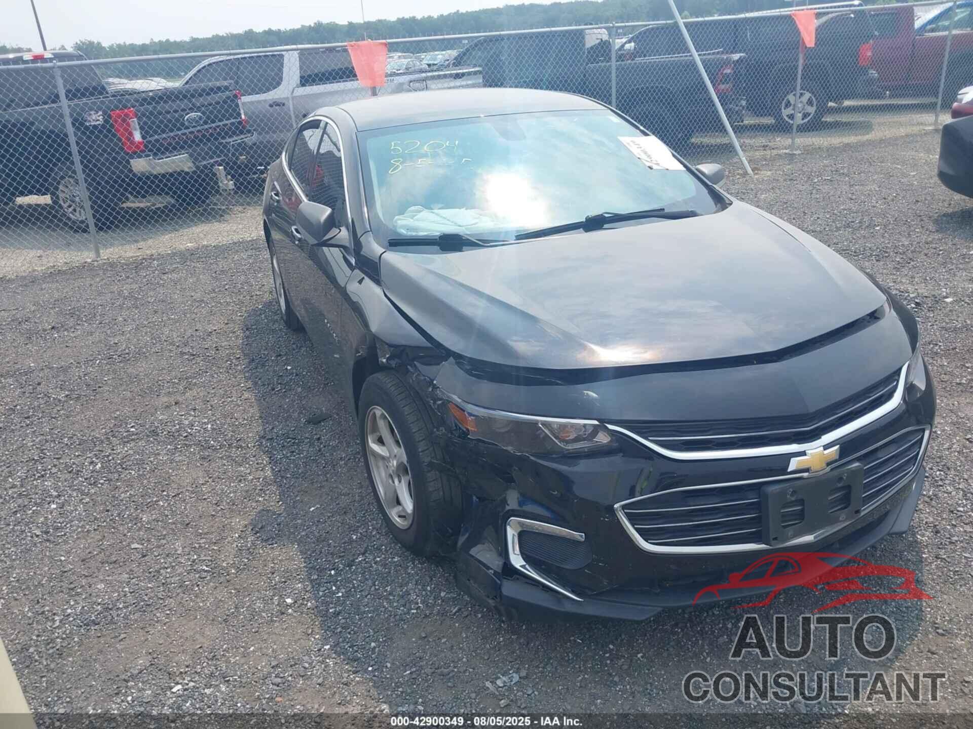 CHEVROLET MALIBU 2018 - 1G1ZB5ST9JF235204