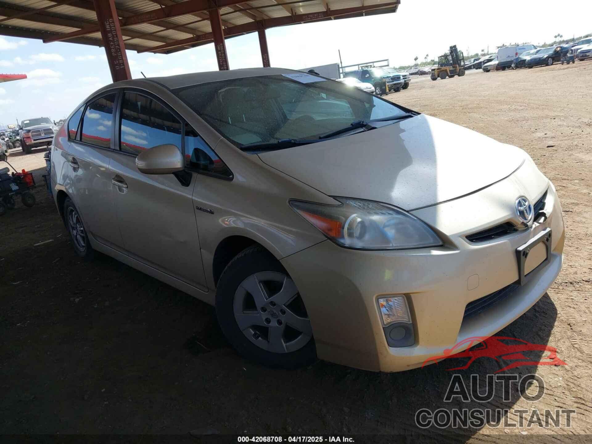 TOYOTA PRIUS 2010 - JTDKN3DU9A0160436