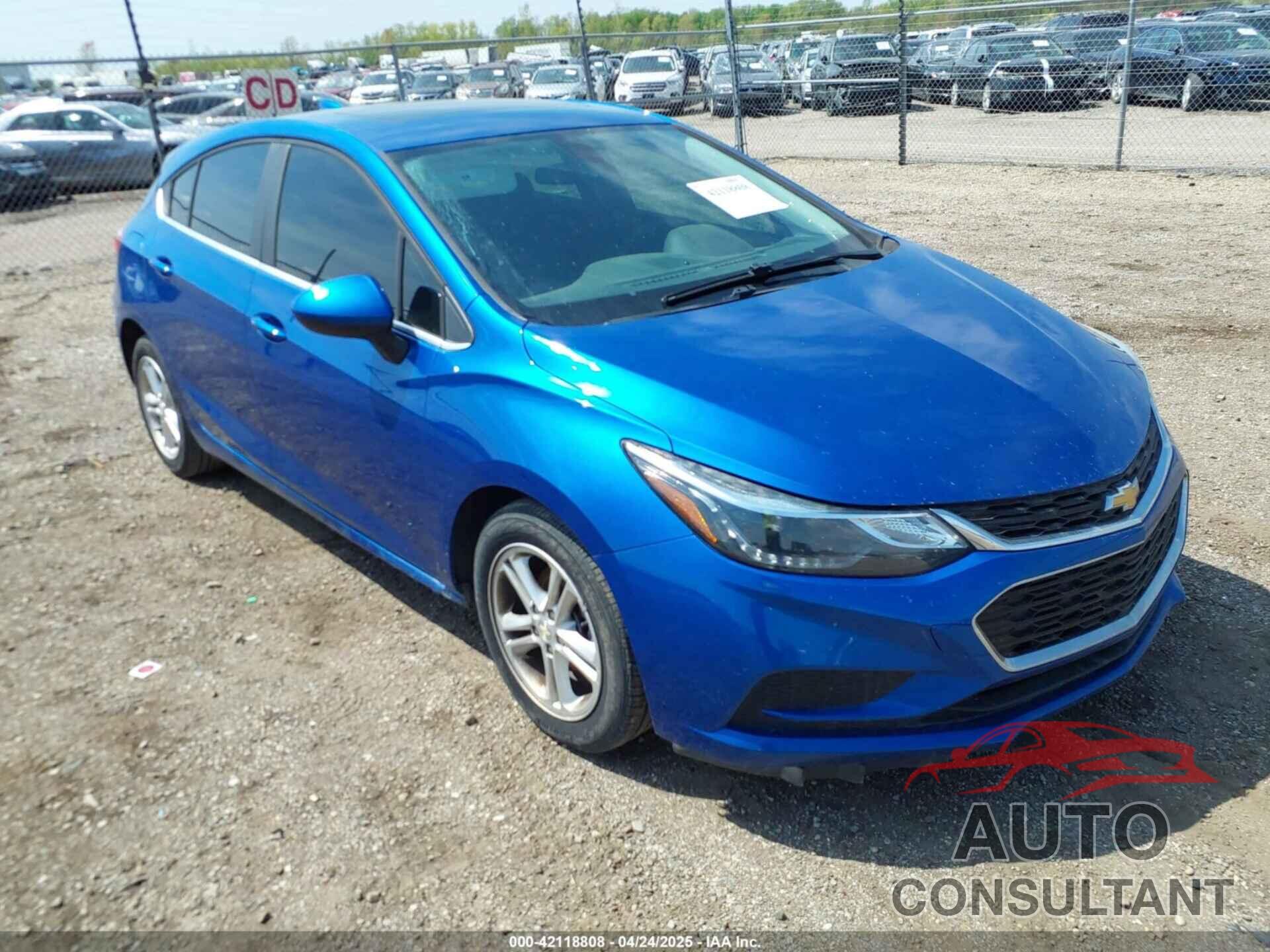 CHEVROLET CRUZE 2018 - 3G1BE6SMXJS654701