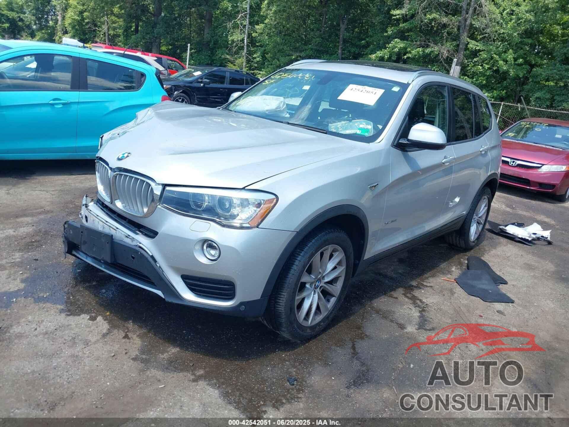 BMW X3 2015 - 5UXWX9C57F0D54934
