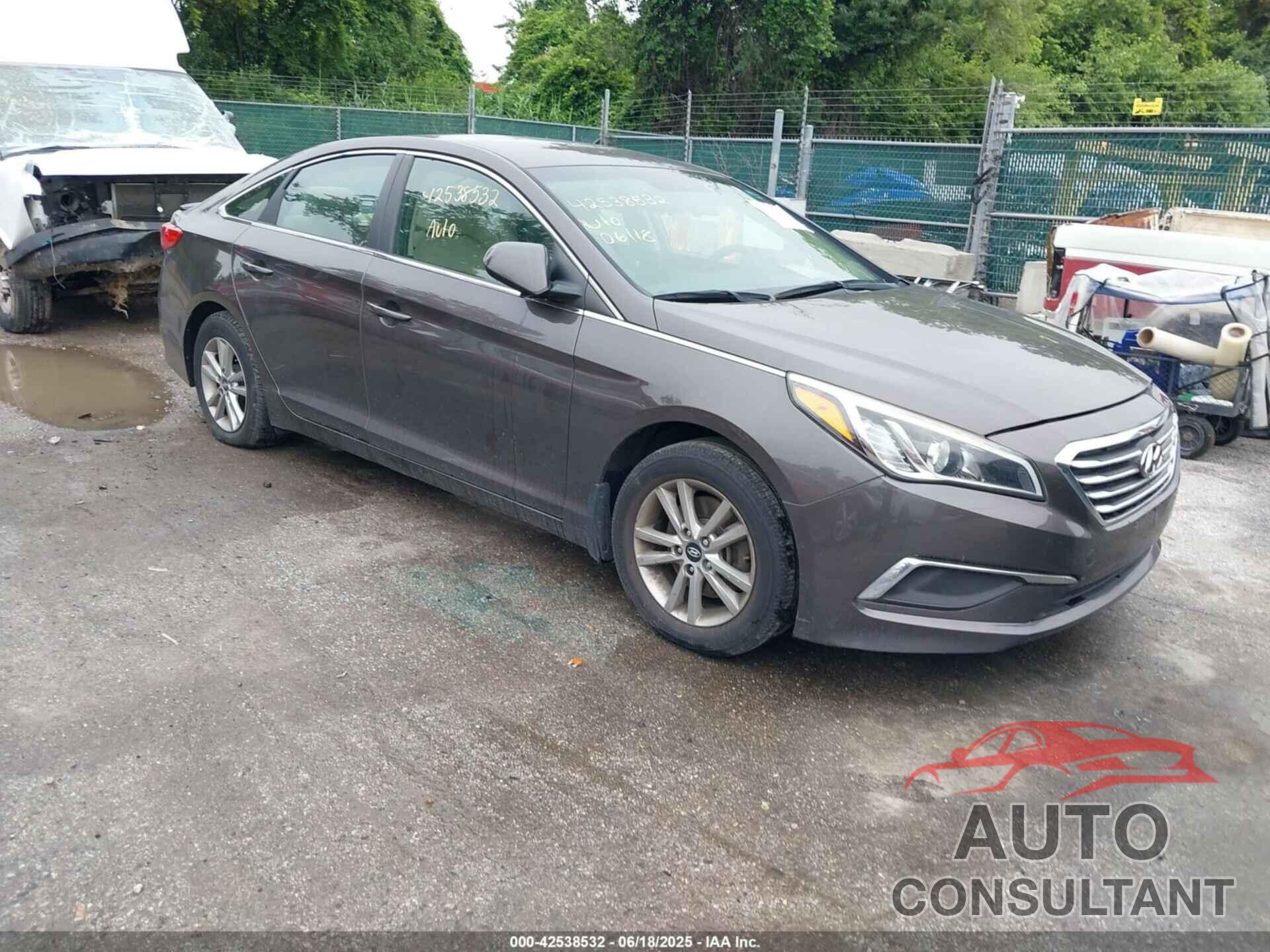 HYUNDAI SONATA 2017 - 5NPE24AF2HH470281