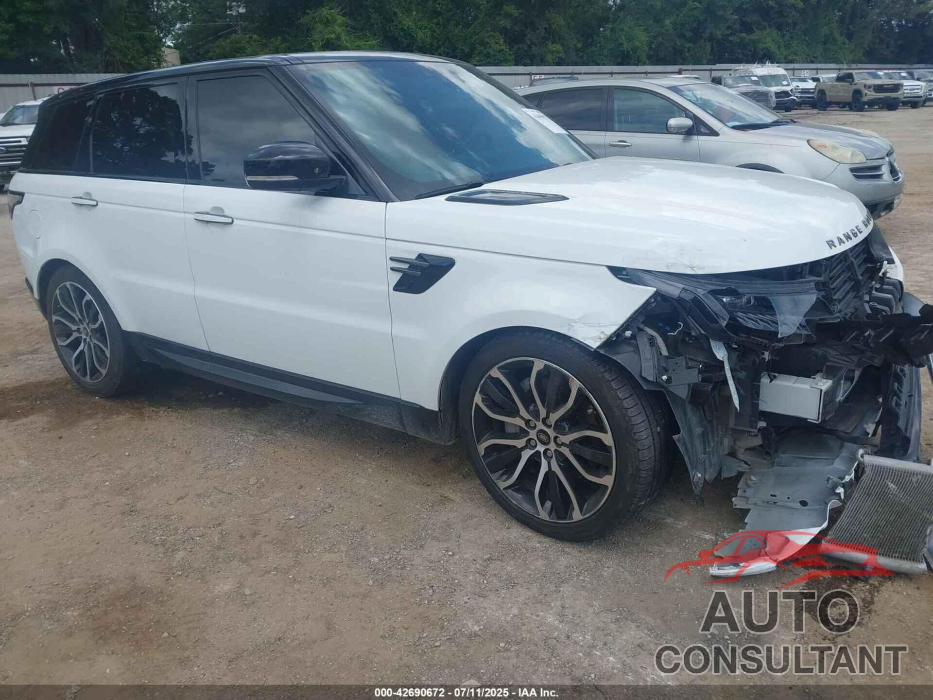 LAND ROVER RANGE ROVER SPORT 2022 - SALWR2SUXNA201409