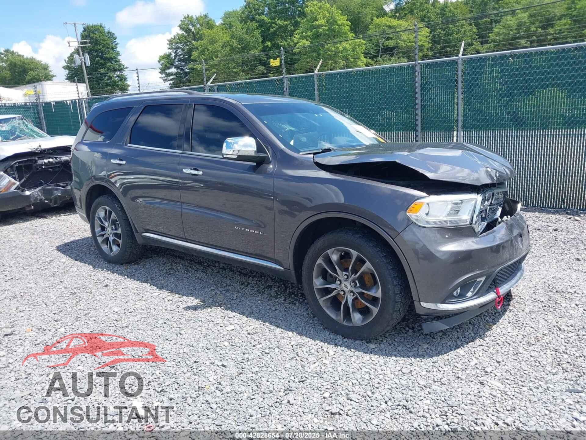 DODGE DURANGO 2017 - 1C4SDJET3HC907826