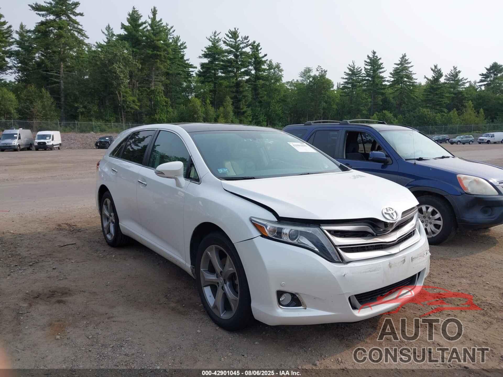 TOYOTA VENZA 2014 - 4T3BK3BB1EU103899