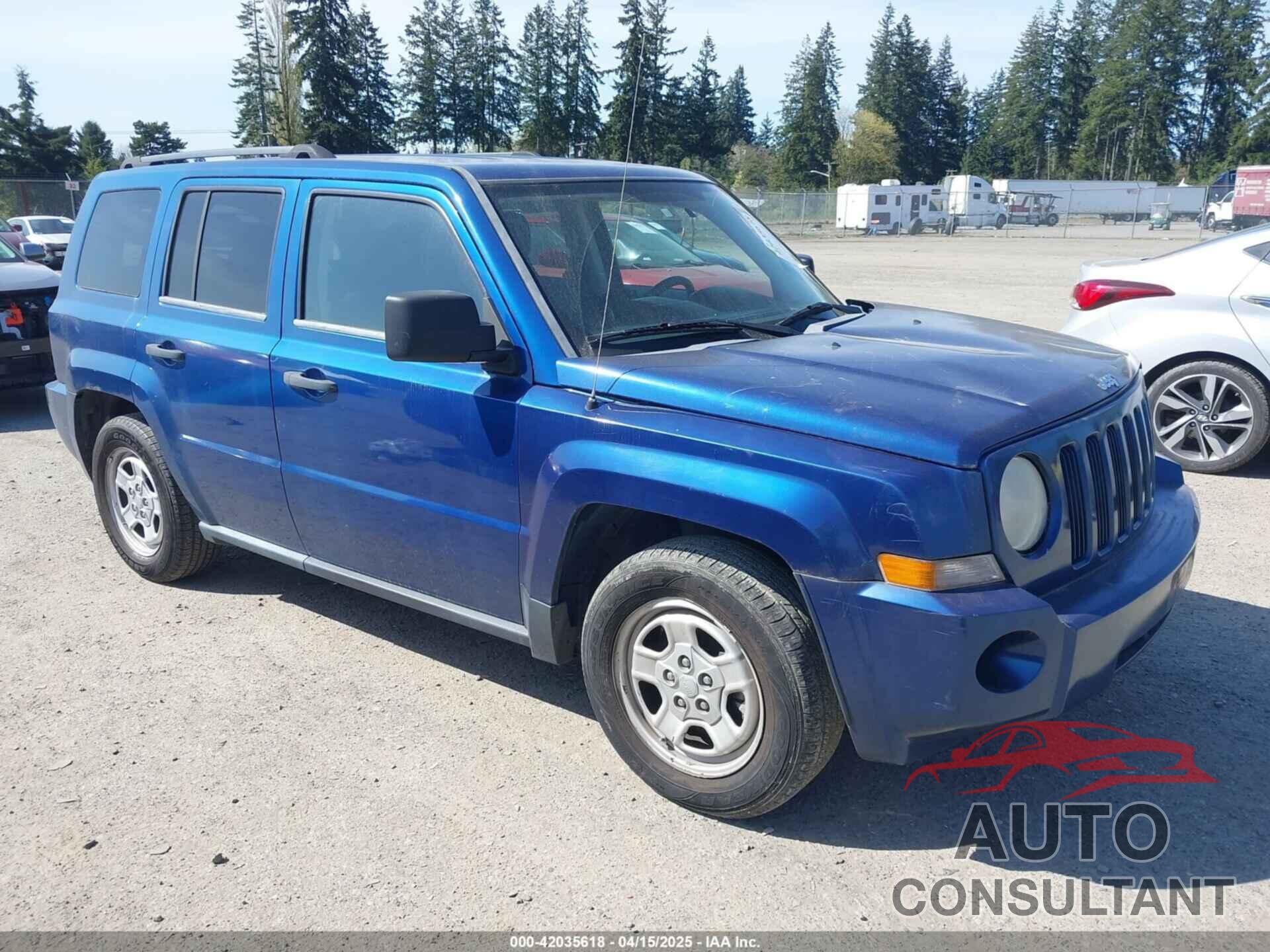 JEEP PATRIOT 2009 - 1J4FT28B29D167558