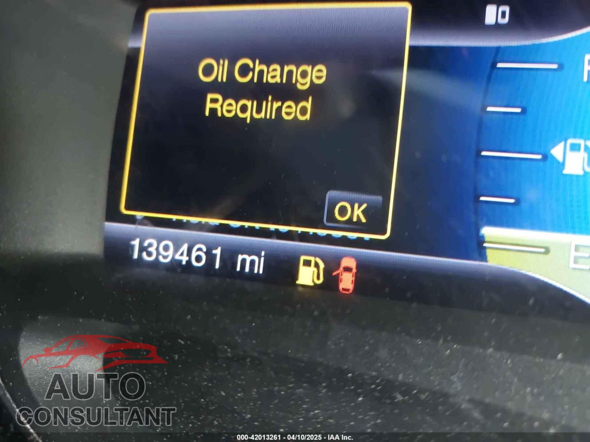 FORD EDGE 2013 - 2FMDK3KC2DBB06079