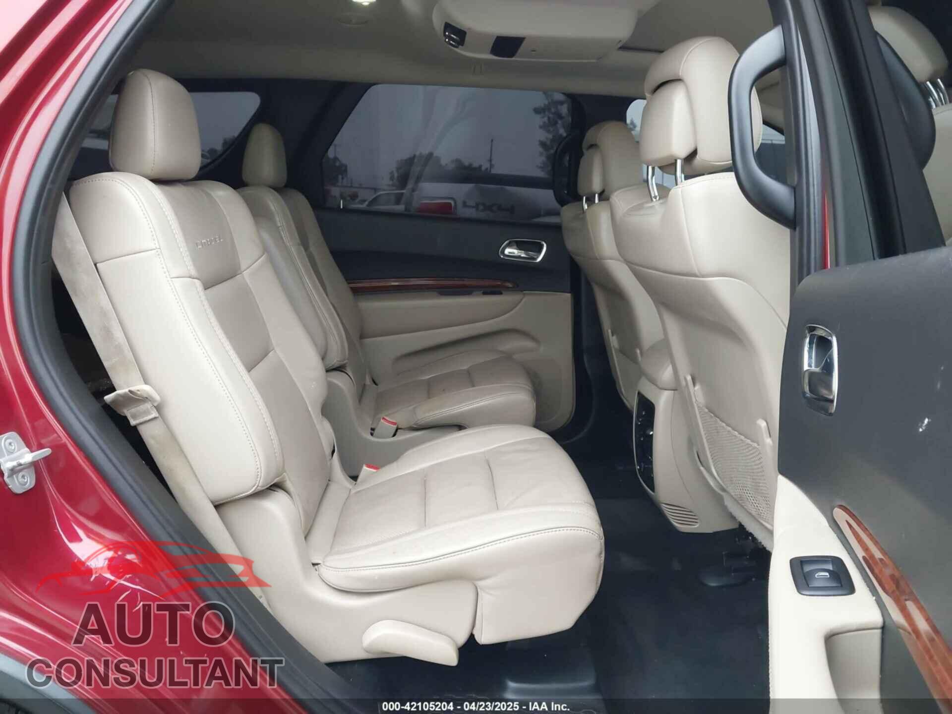 DODGE DURANGO 2013 - 1C4RDJEGXDC669937