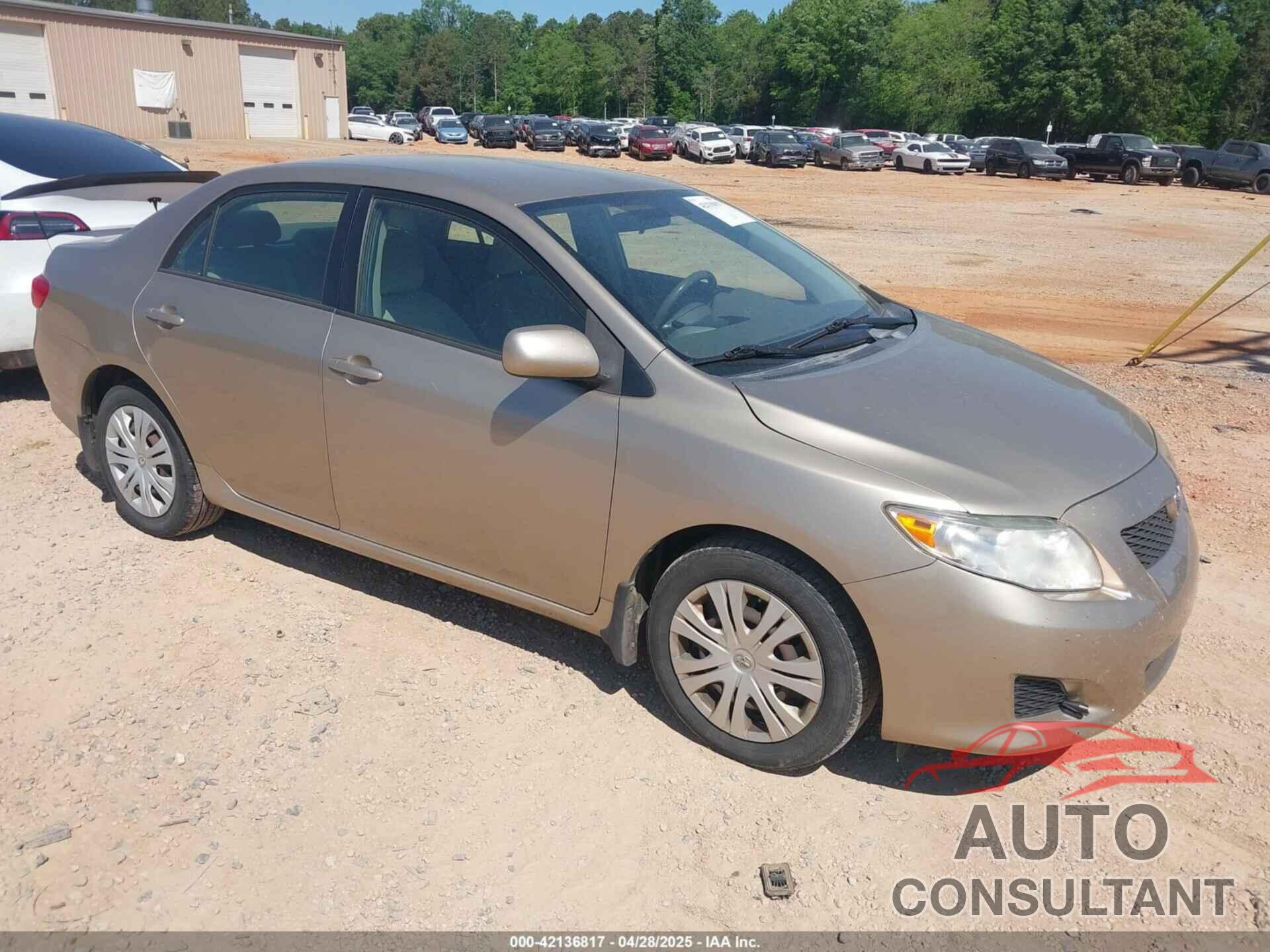 TOYOTA COROLLA 2009 - 1NXBU40E19Z065862