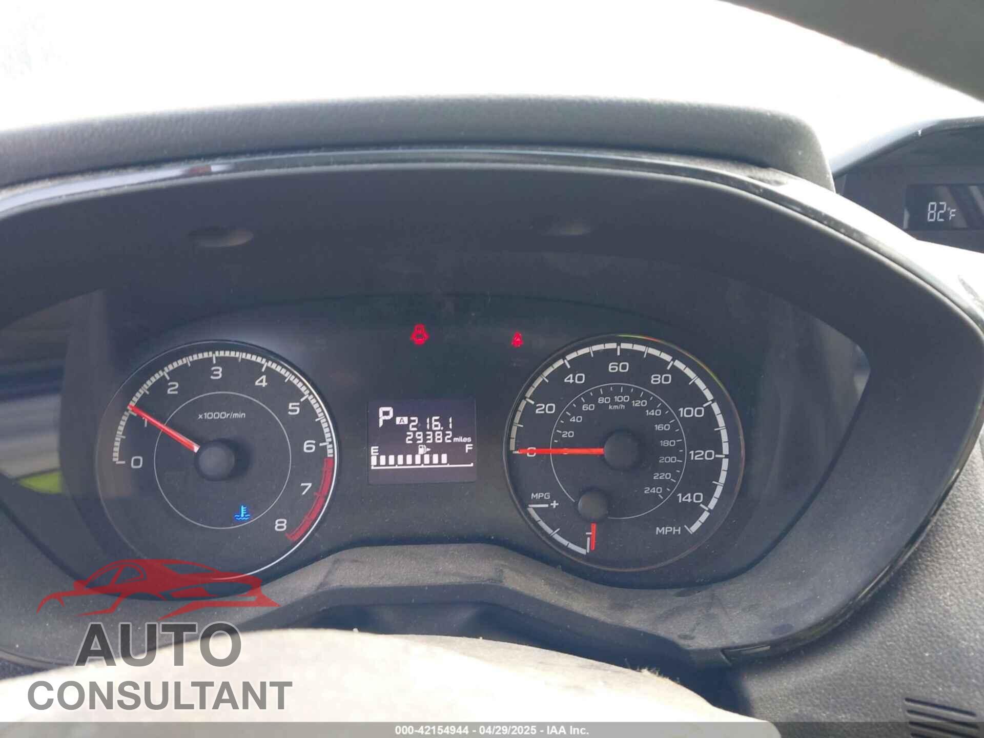 SUBARU IMPREZA 2017 - 4S3GKAA66H3601618