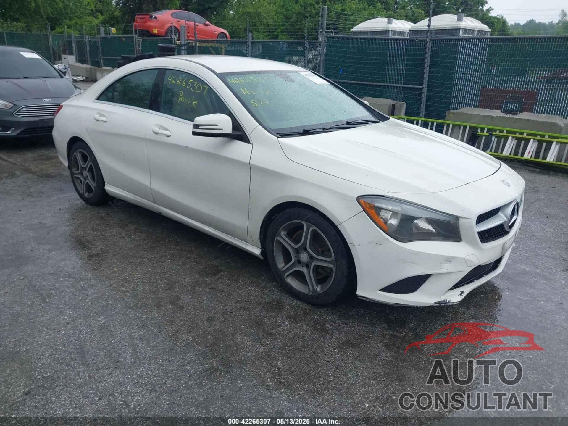 MERCEDES-BENZ CLA 250 2014 - WDDSJ4EB1EN140307