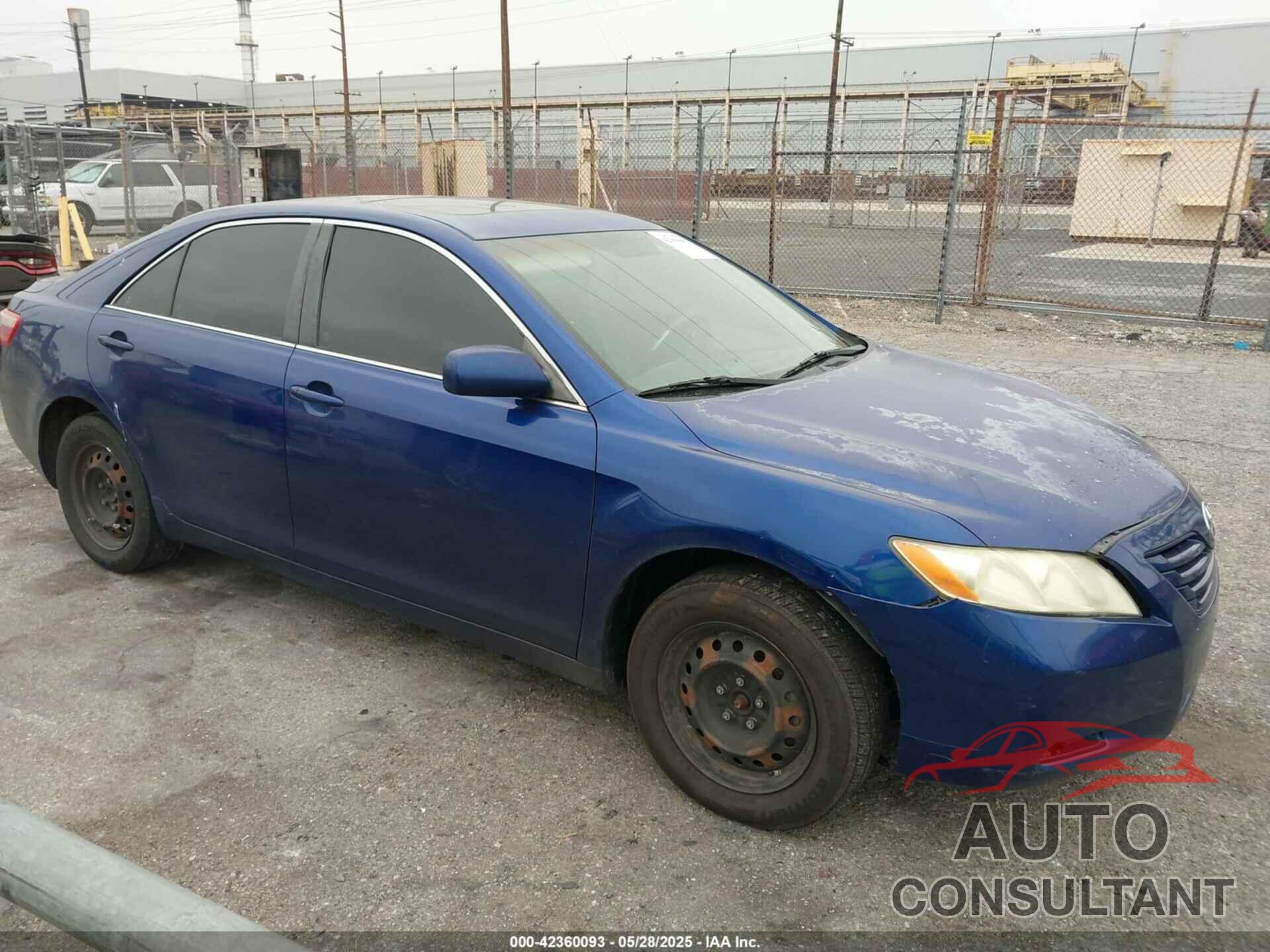 TOYOTA CAMRY 2009 - 4T4BE46K79R054221
