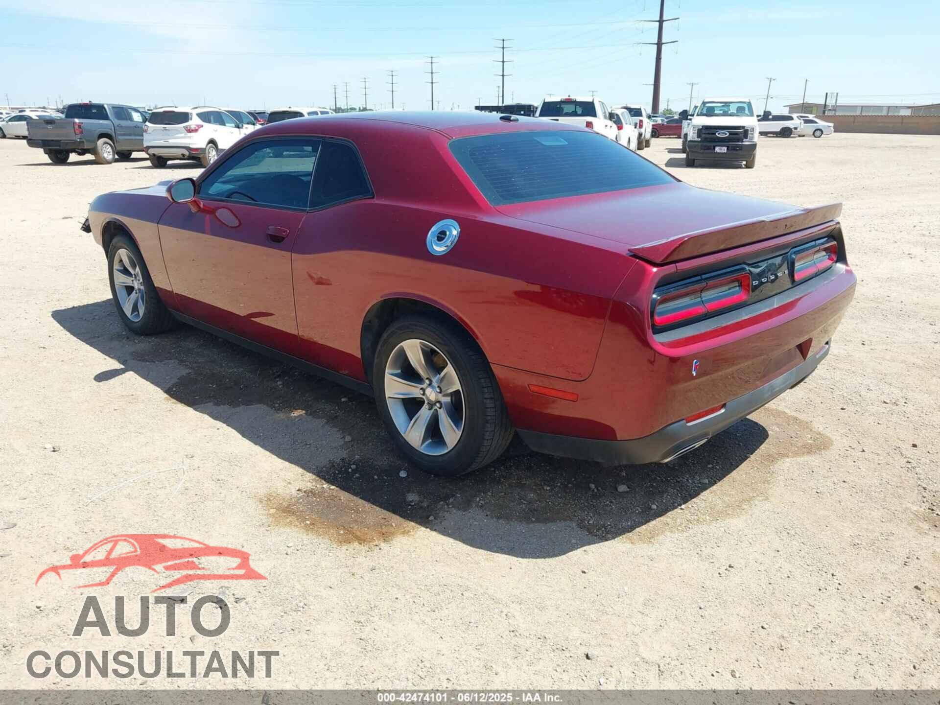 DODGE CHALLENGER 2019 - 2C3CDZAG4KH751610