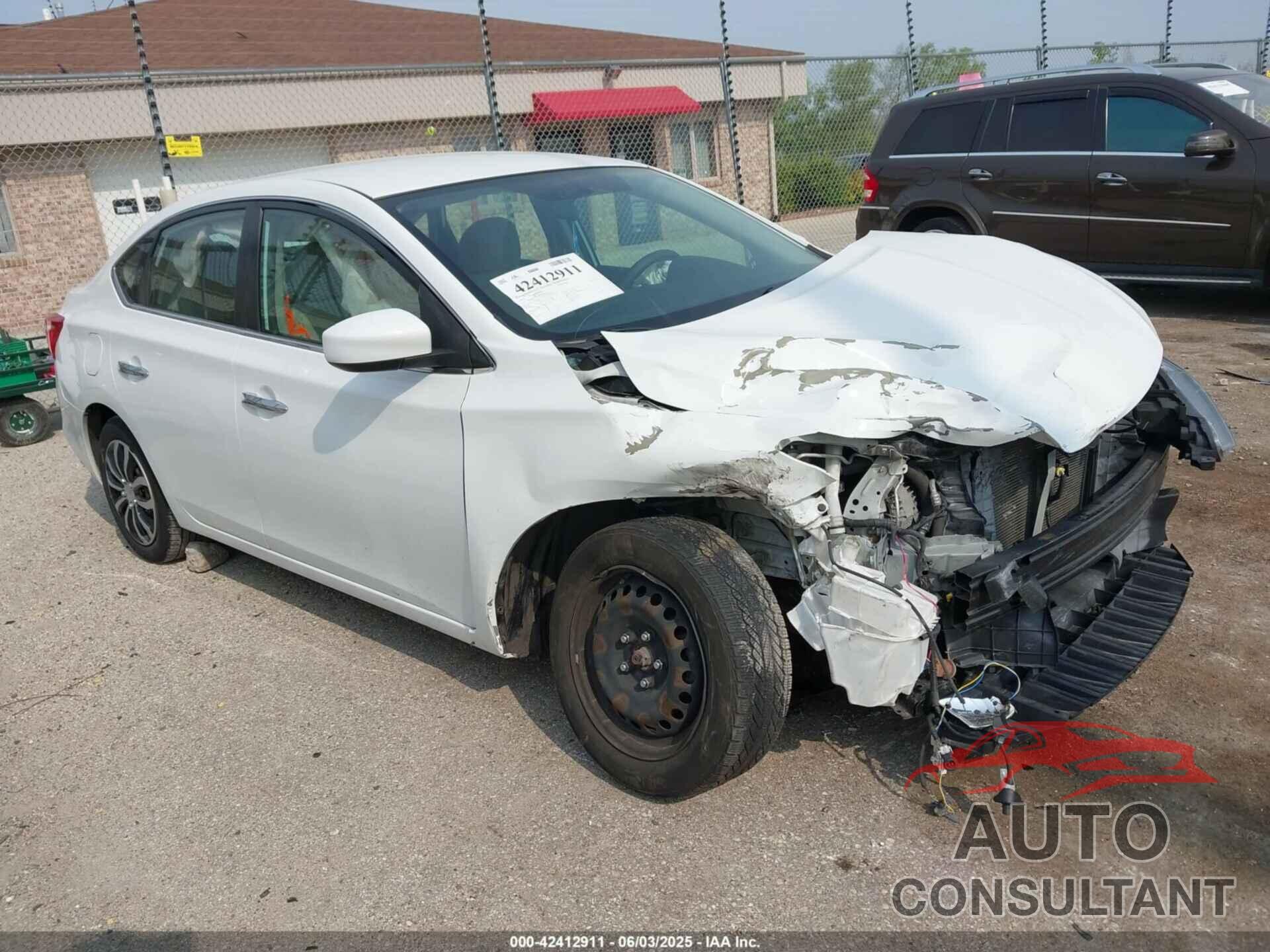NISSAN SENTRA 2017 - 3N1AB7AP1HL636348