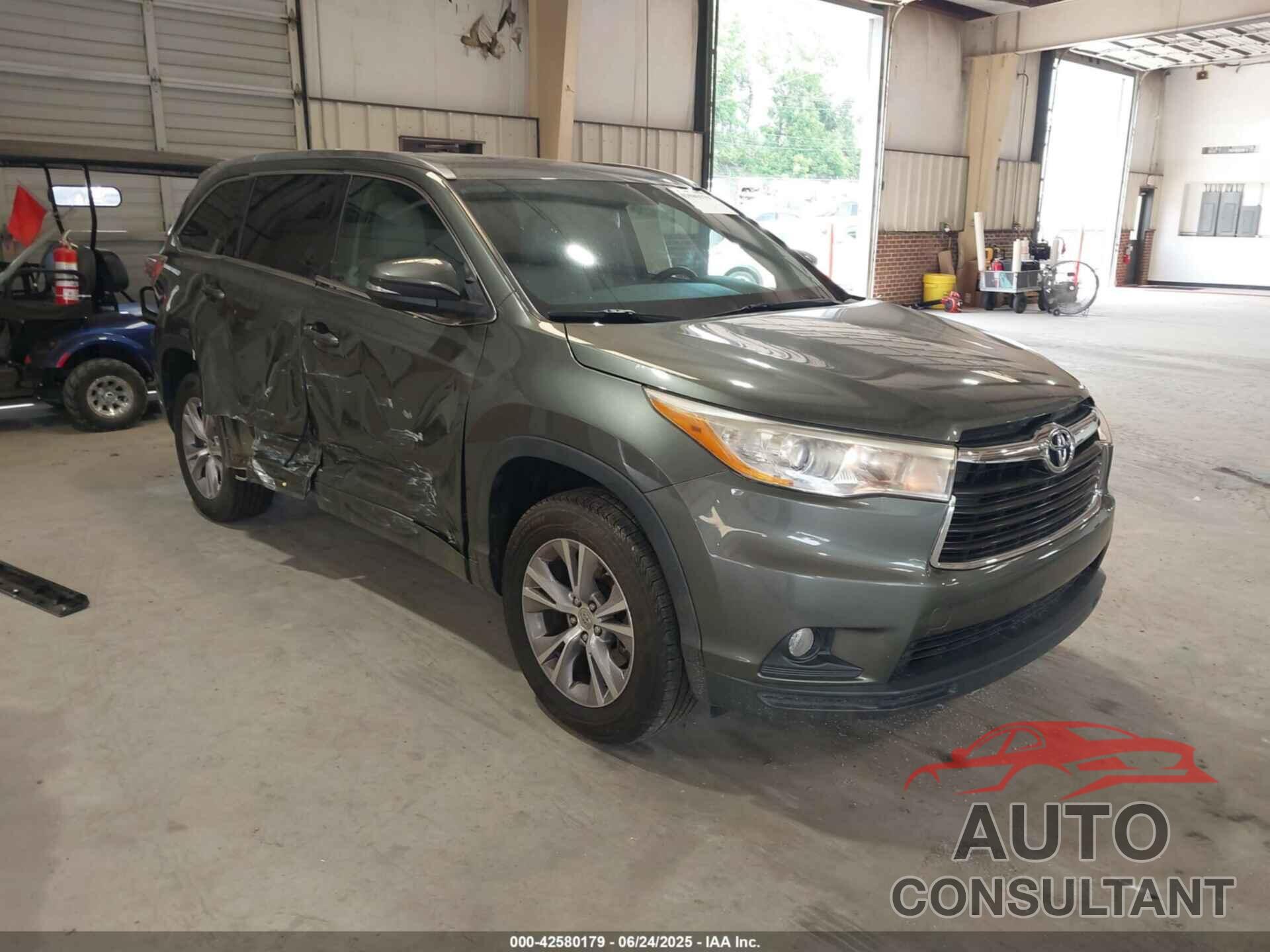TOYOTA HIGHLANDER 2014 - 5TDKKRFH0ES005269