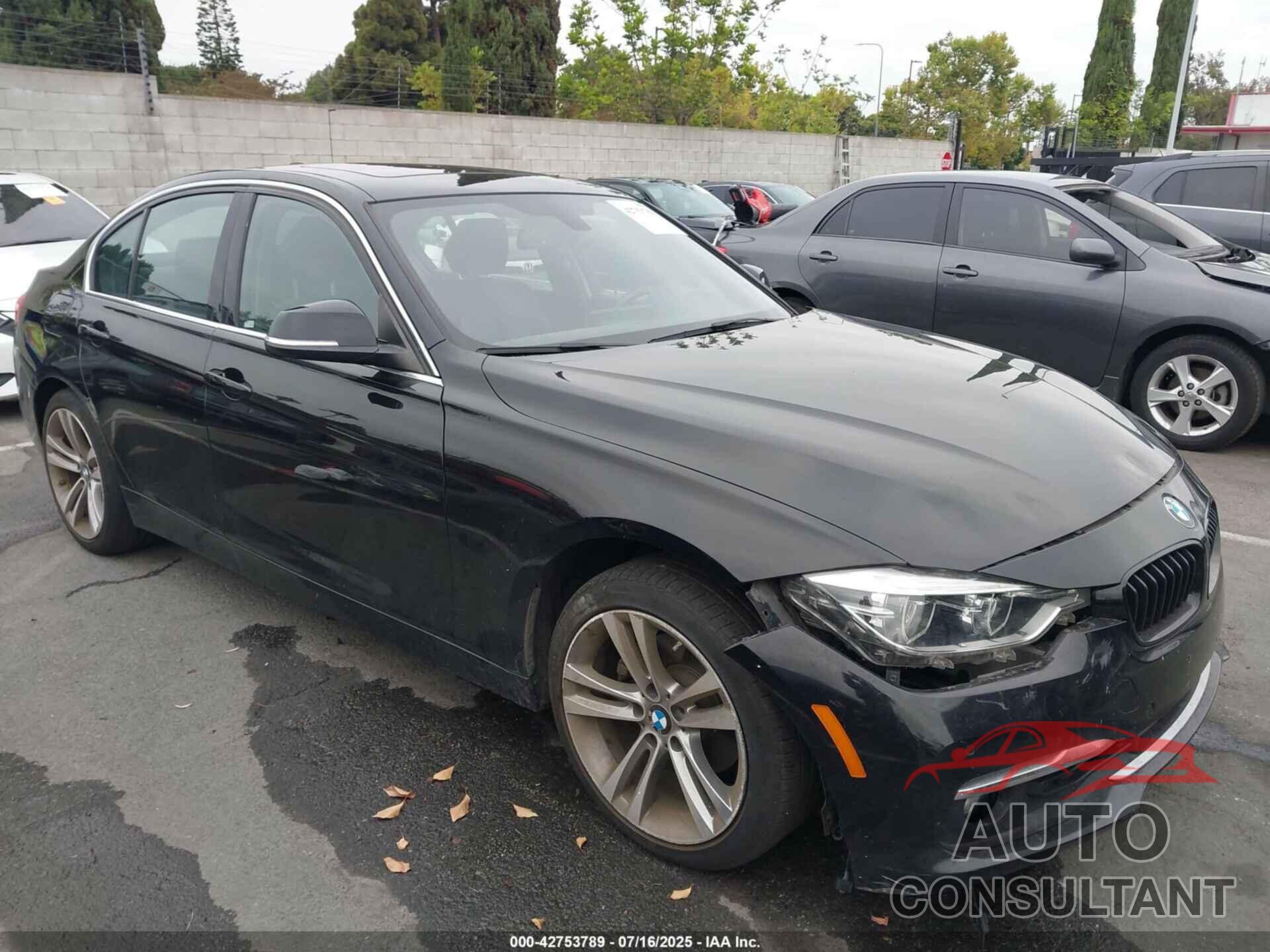 BMW 330I 2018 - WBA8B9G54JNU98983