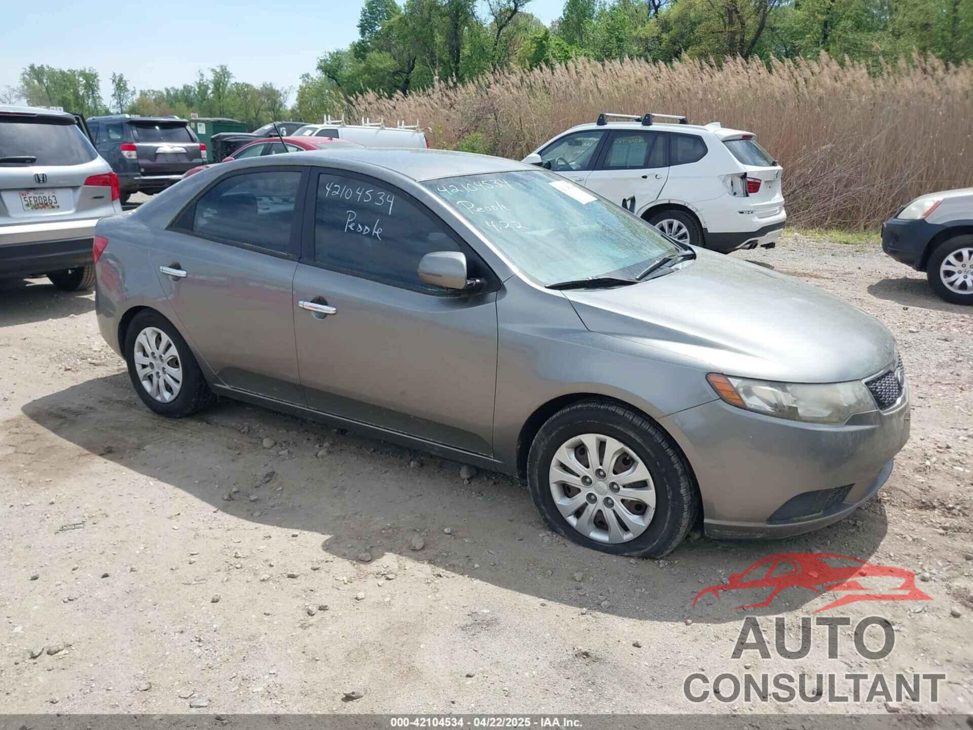 KIA FORTE 2012 - KNAFU4A29C5574316