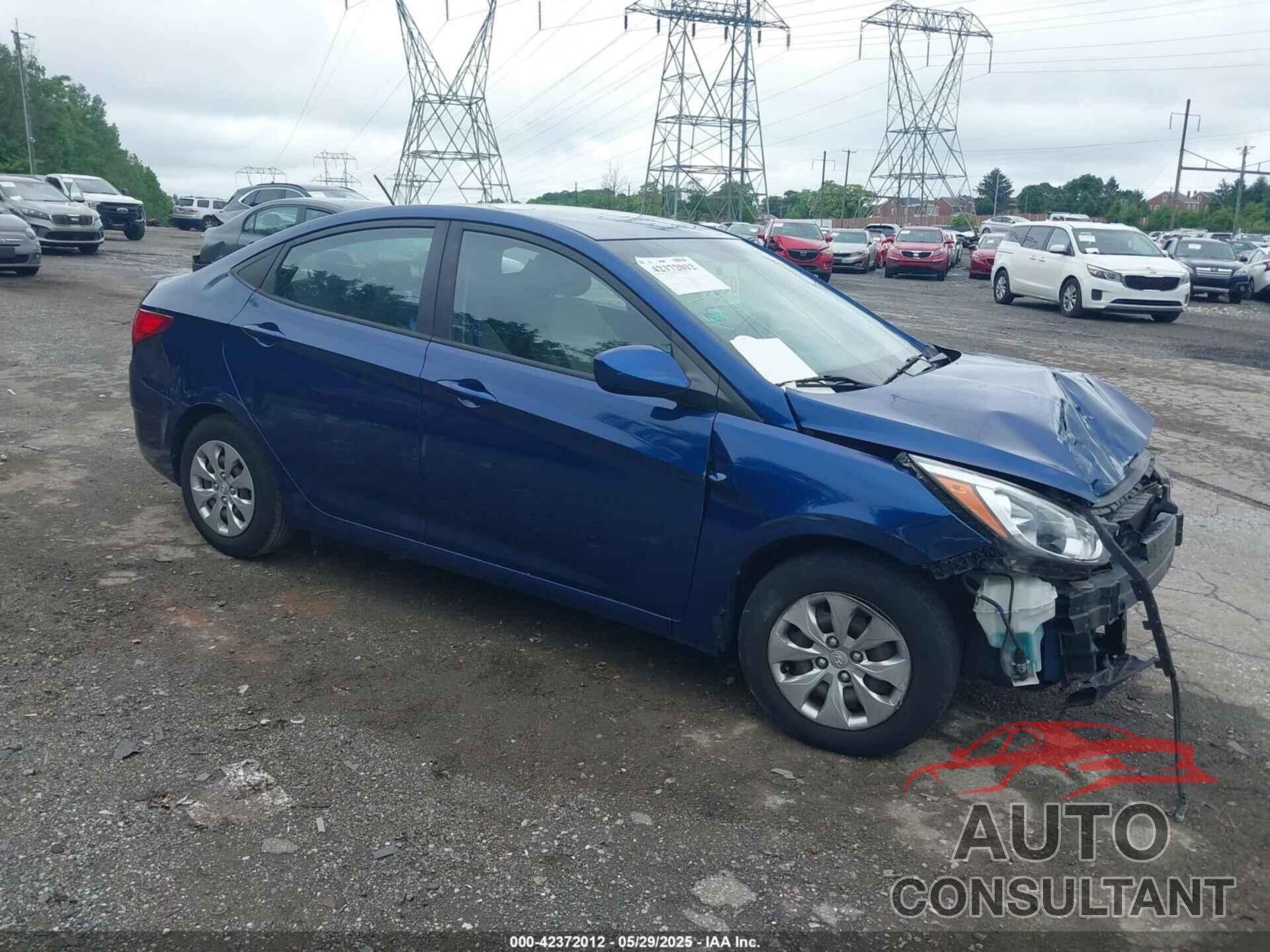 HYUNDAI ACCENT 2017 - KMHCT4AE5HU173843