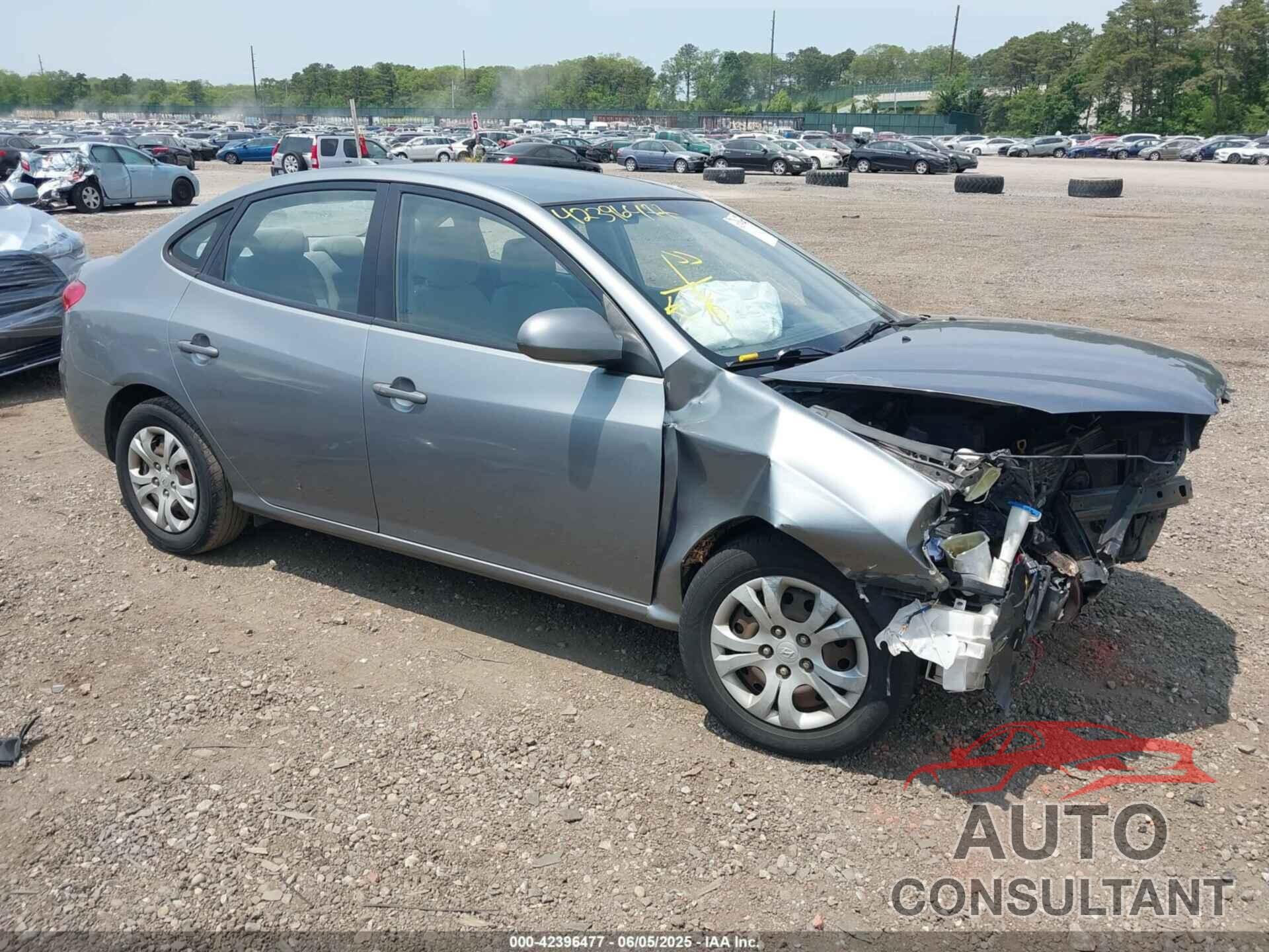 HYUNDAI ELANTRA 2010 - KMHDU4ADXAU157989