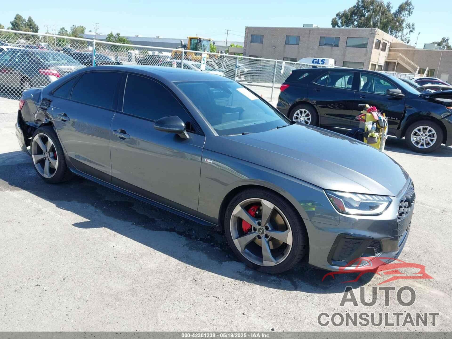 AUDI A4 2022 - WAUEAAF47NN012401
