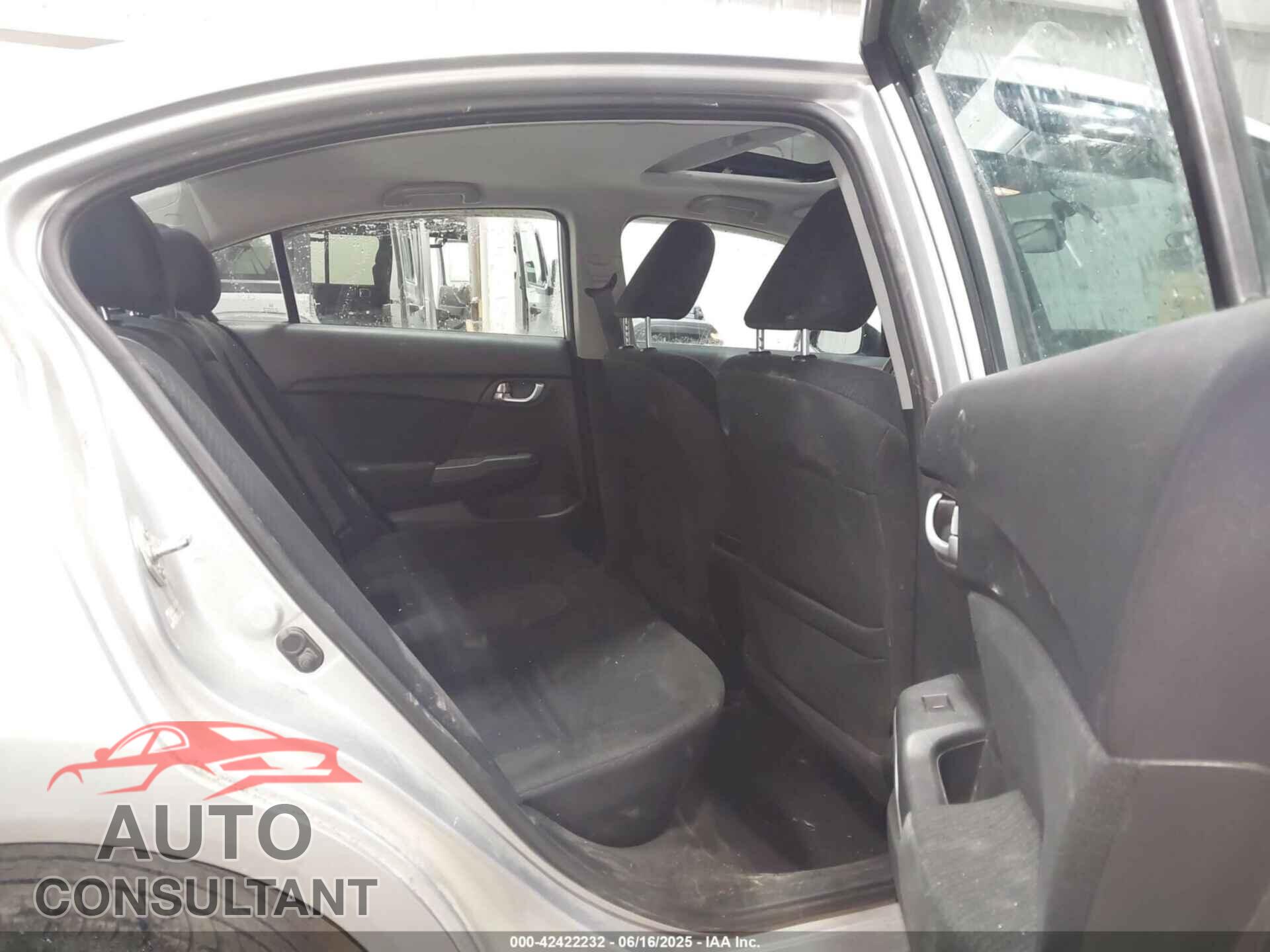 HONDA CIVIC 2013 - 19XFB2F81DE283647