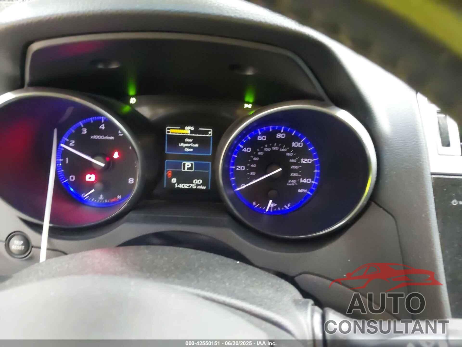 SUBARU LEGACY 2015 - 4S3BNAD67F3030909