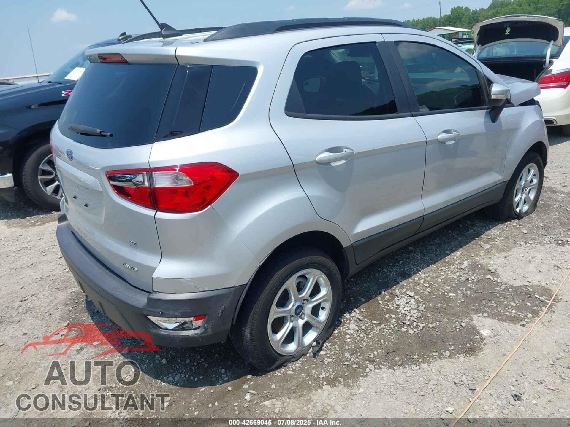 FORD ECOSPORT 2020 - MAJ6S3GL2LC359252