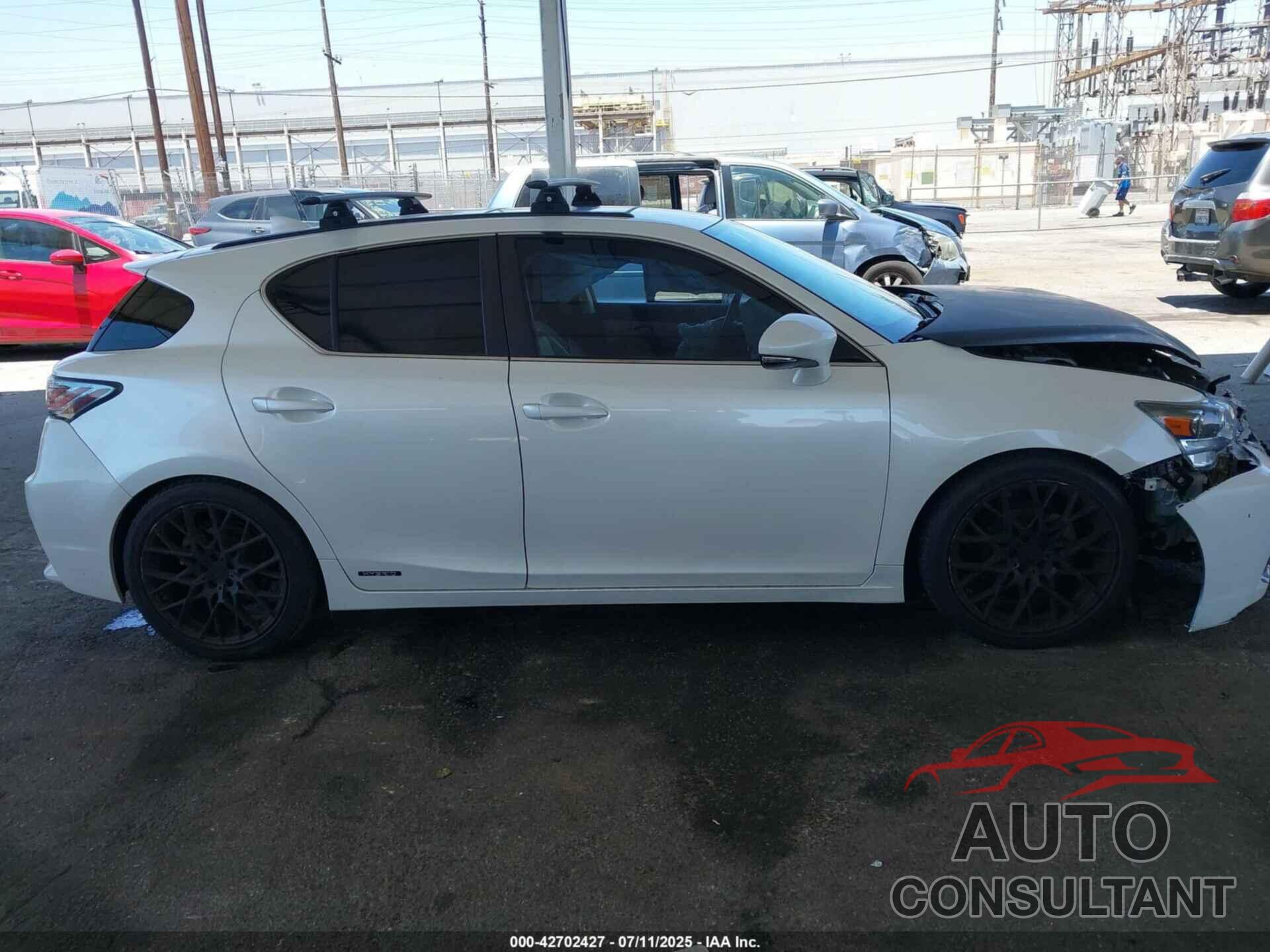 LEXUS CT 200H 2017 - JTHKD5BH6H2280289