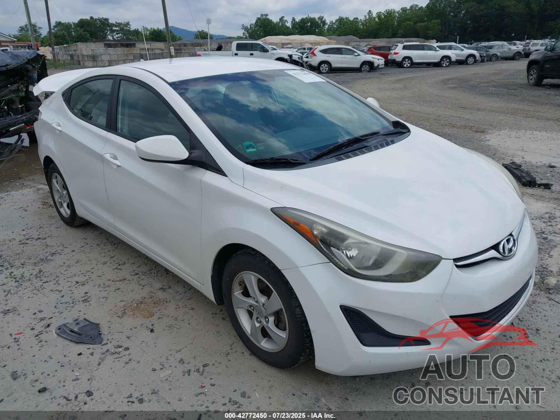 HYUNDAI ELANTRA 2014 - 5NPDH4AE9EH456939