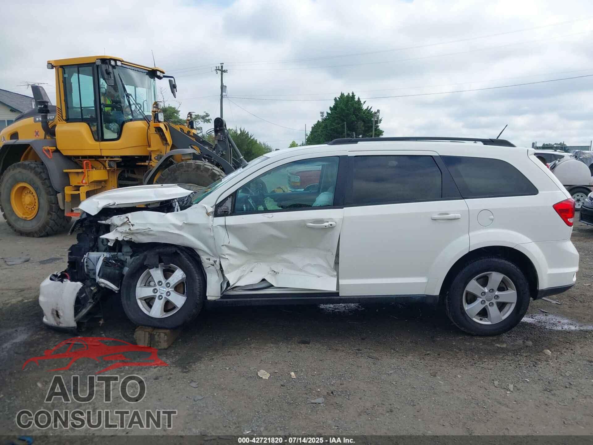 DODGE JOURNEY 2012 - 3C4PDCBG8CT371381