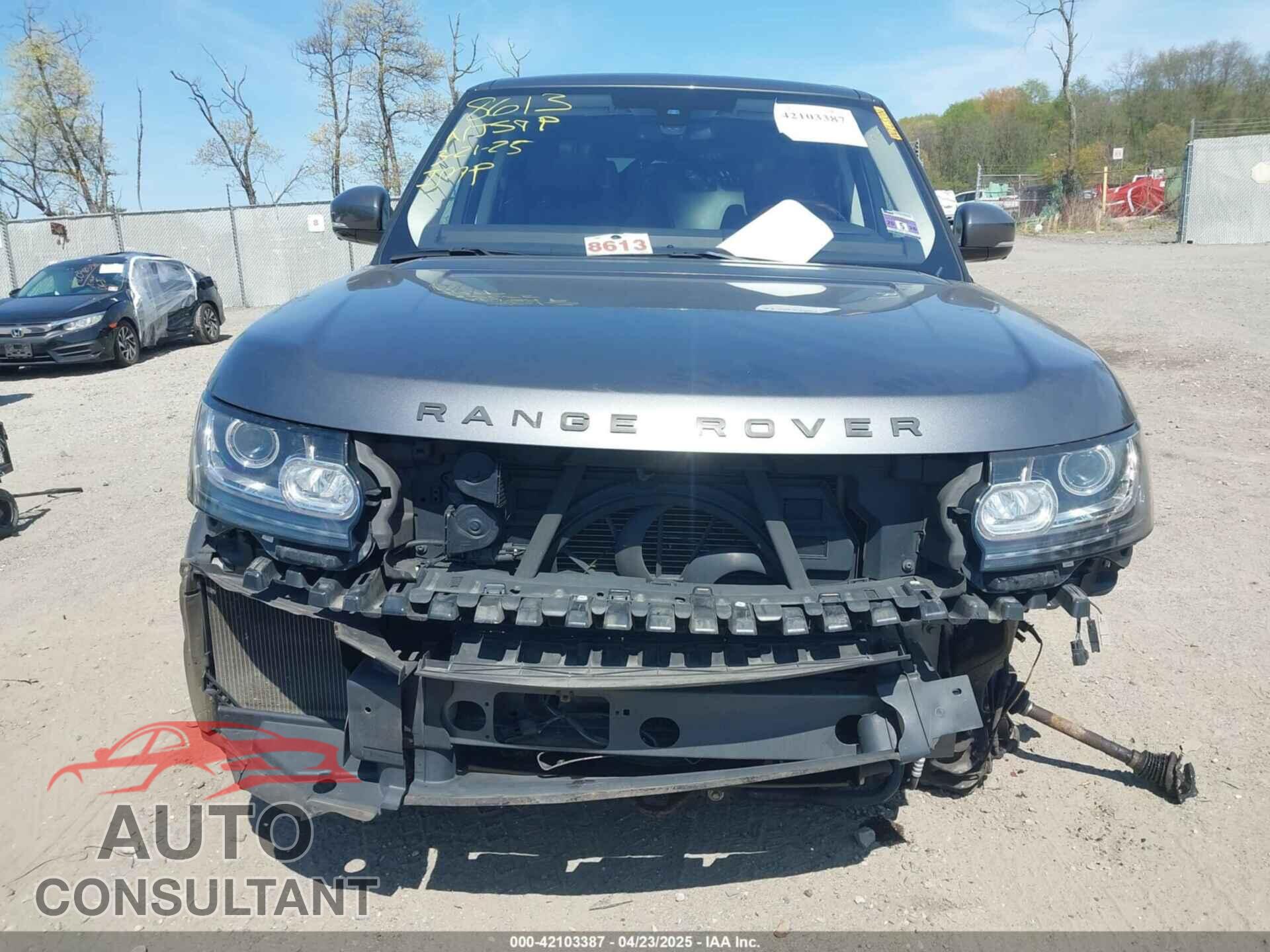 LAND ROVER RANGE ROVER 2015 - SALGS2VF7FA231099