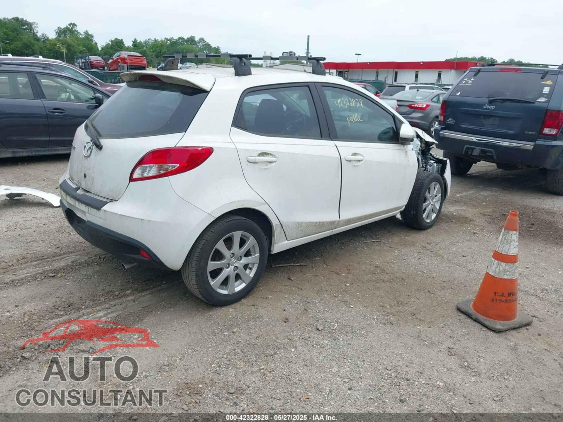 MAZDA MAZDA2 2012 - JM1DE1LZ3C0151938