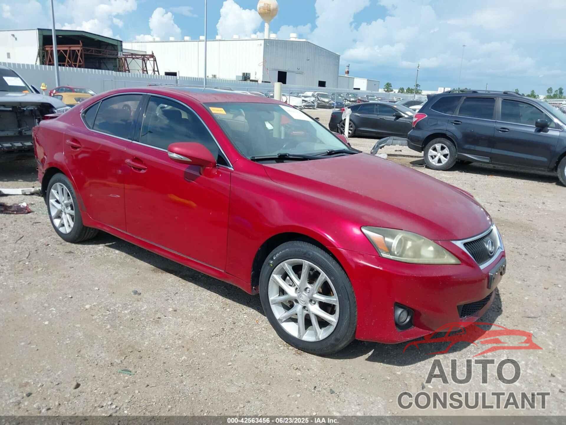 LEXUS IS 250 2012 - JTHCF5C2XC5053462